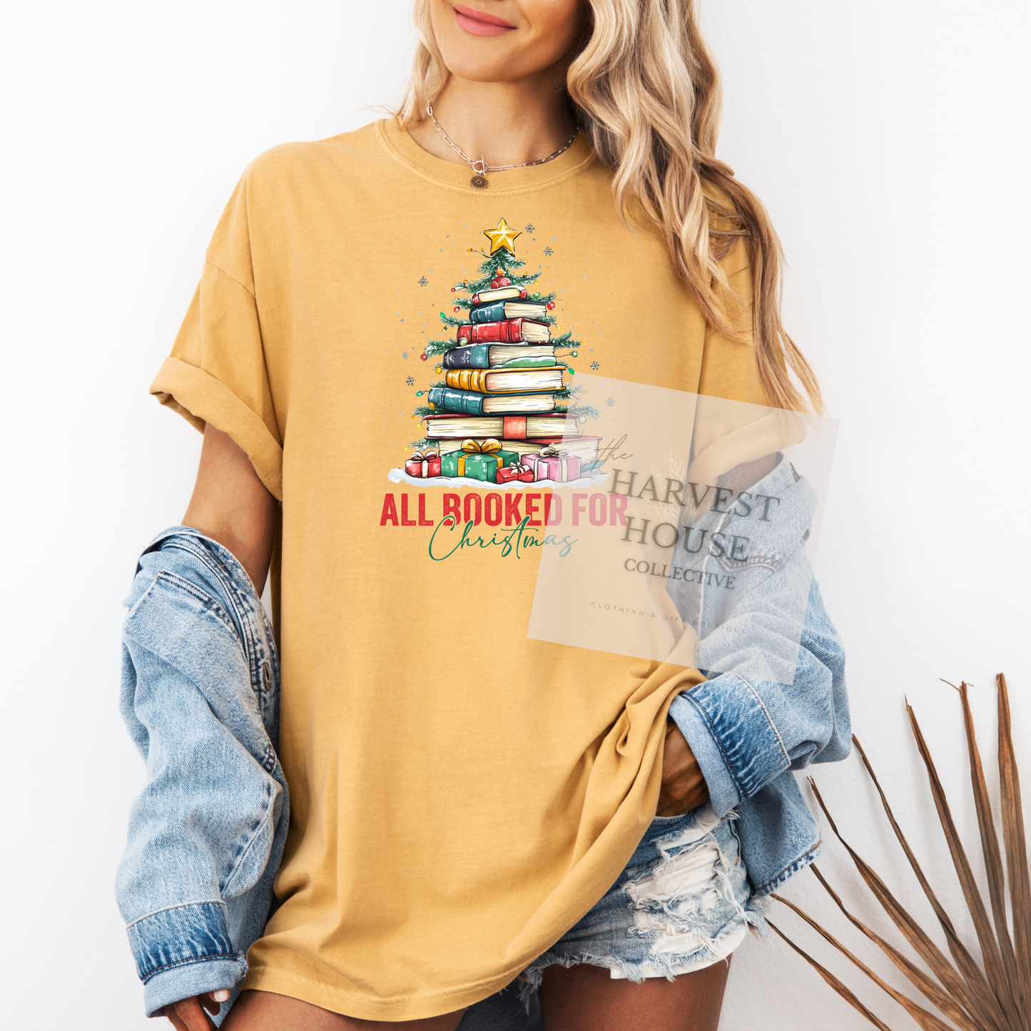 All Booked For Christmas Shirt
