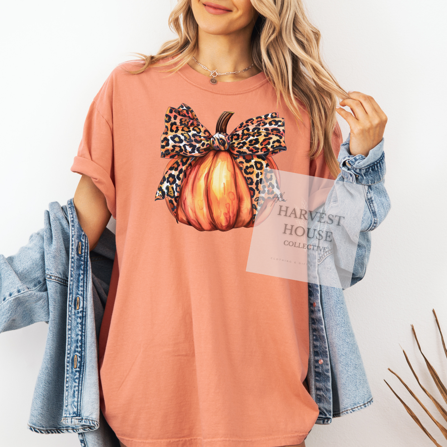Leopard Pumpkin Shirt