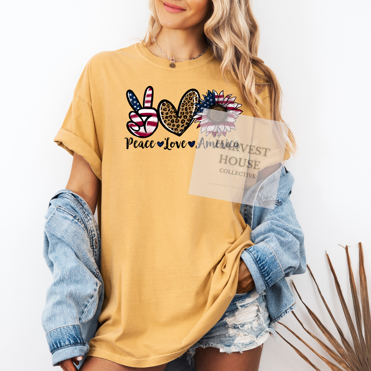 Peace Love America Shirt