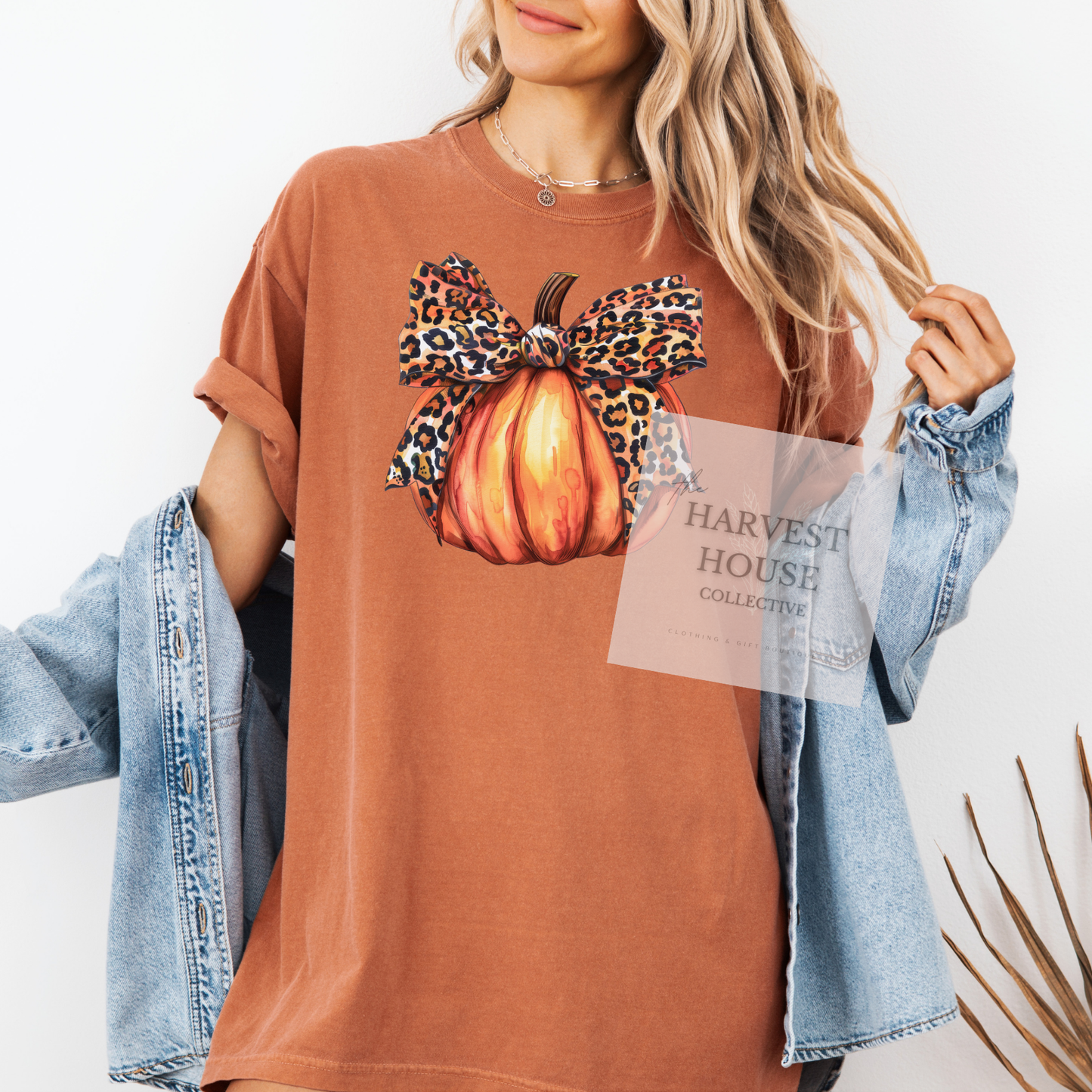 Leopard Pumpkin Shirt