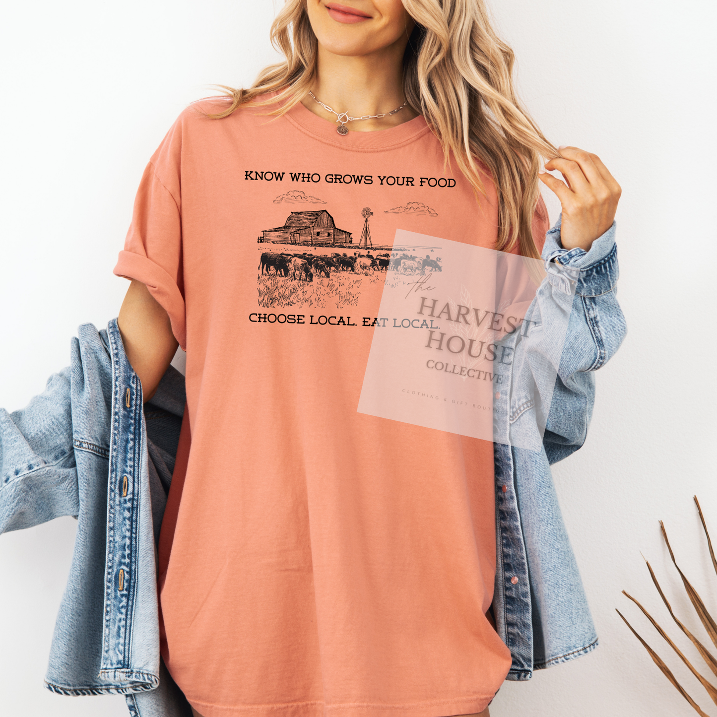 Know Who Grows Your Food Comfort Color Tee