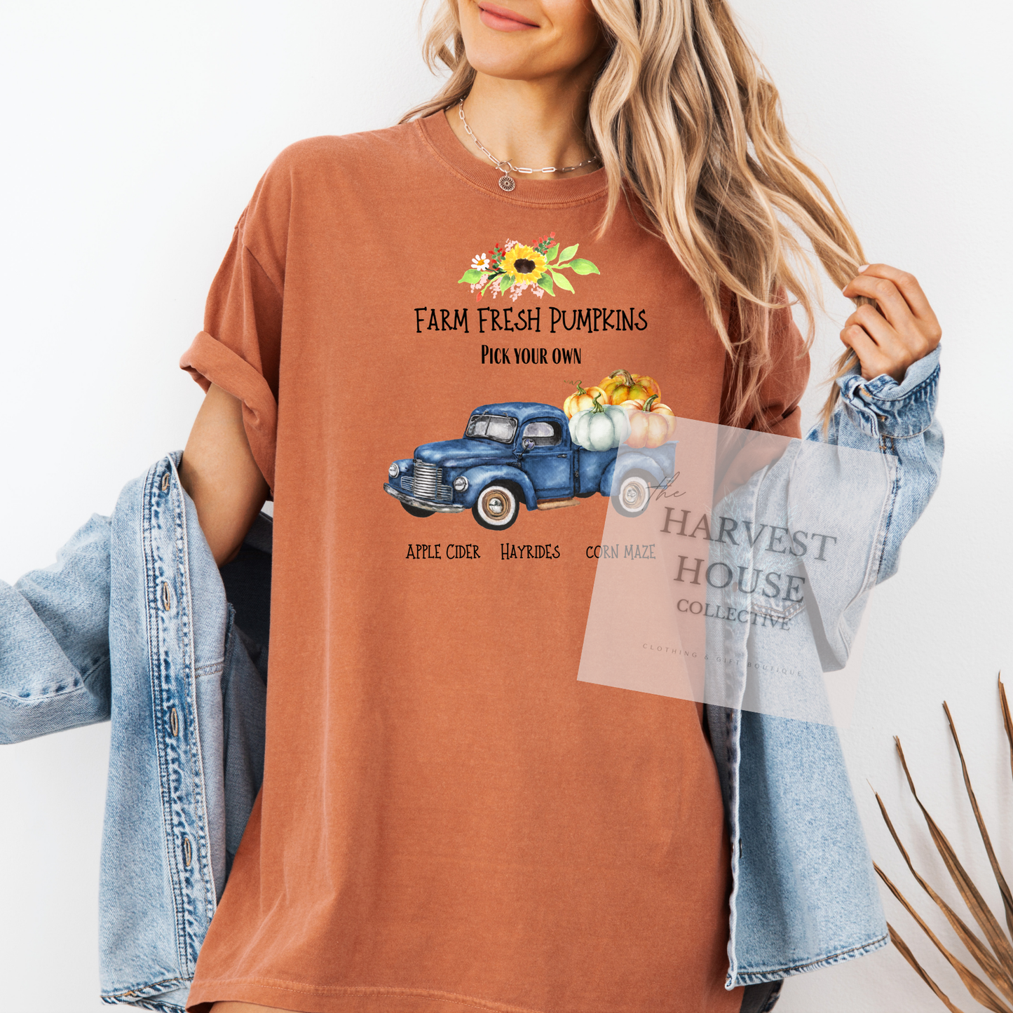 Farm Fresh Pumpkins Crewneck