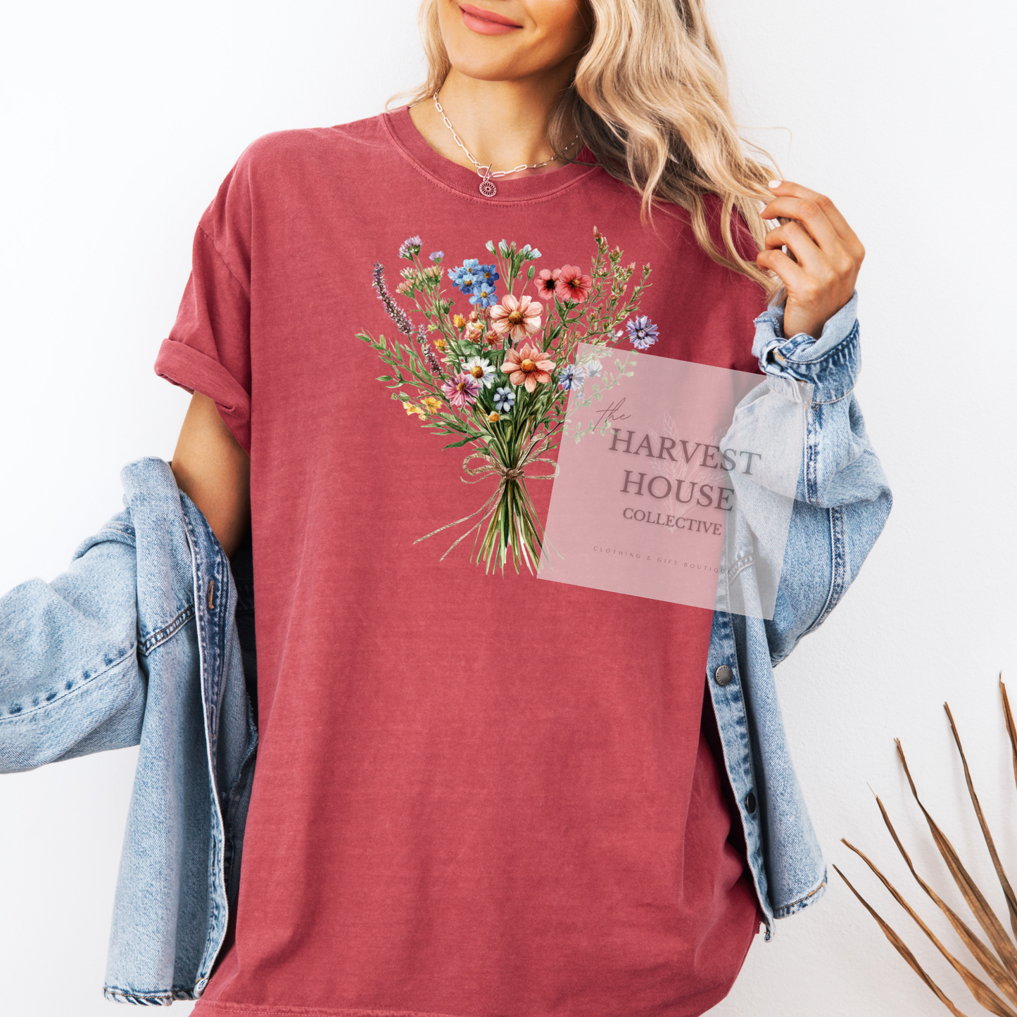 Floral Bouquet Comfort Color Tee