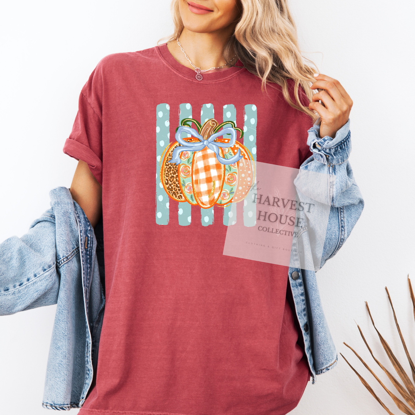 Polka Dot Pumpkin Tee