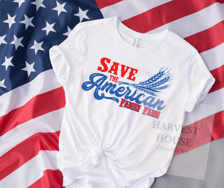 Save The American Family Farm Tee