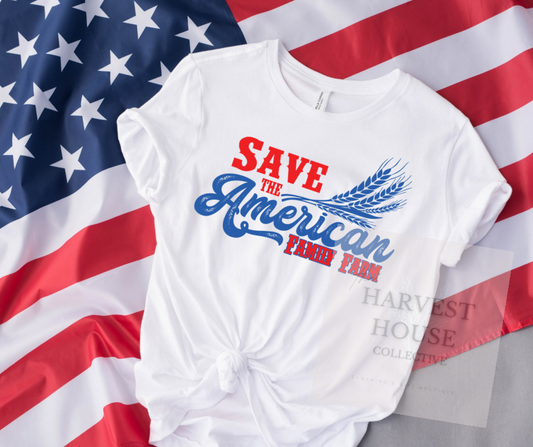 Save The American Family Farm Tee
