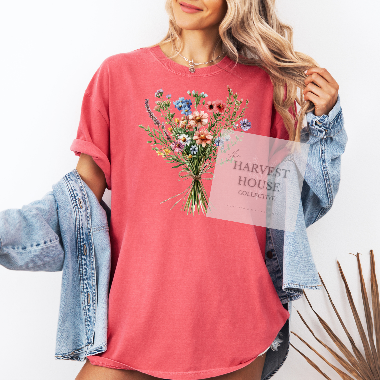 Floral Bouquet Comfort Color Tee