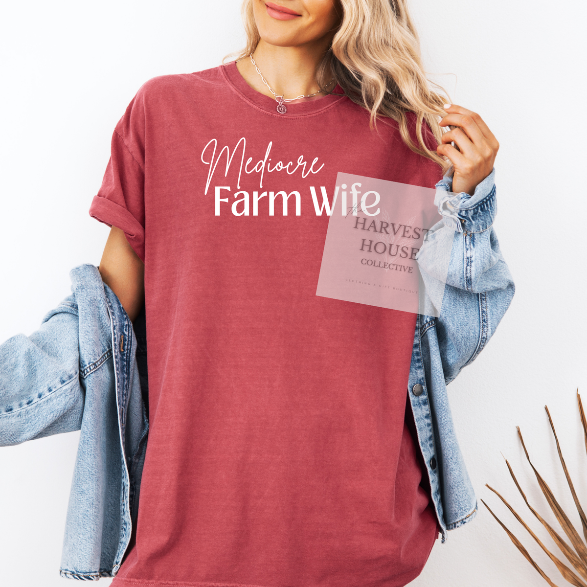 Mediocre Farm Wife Tee