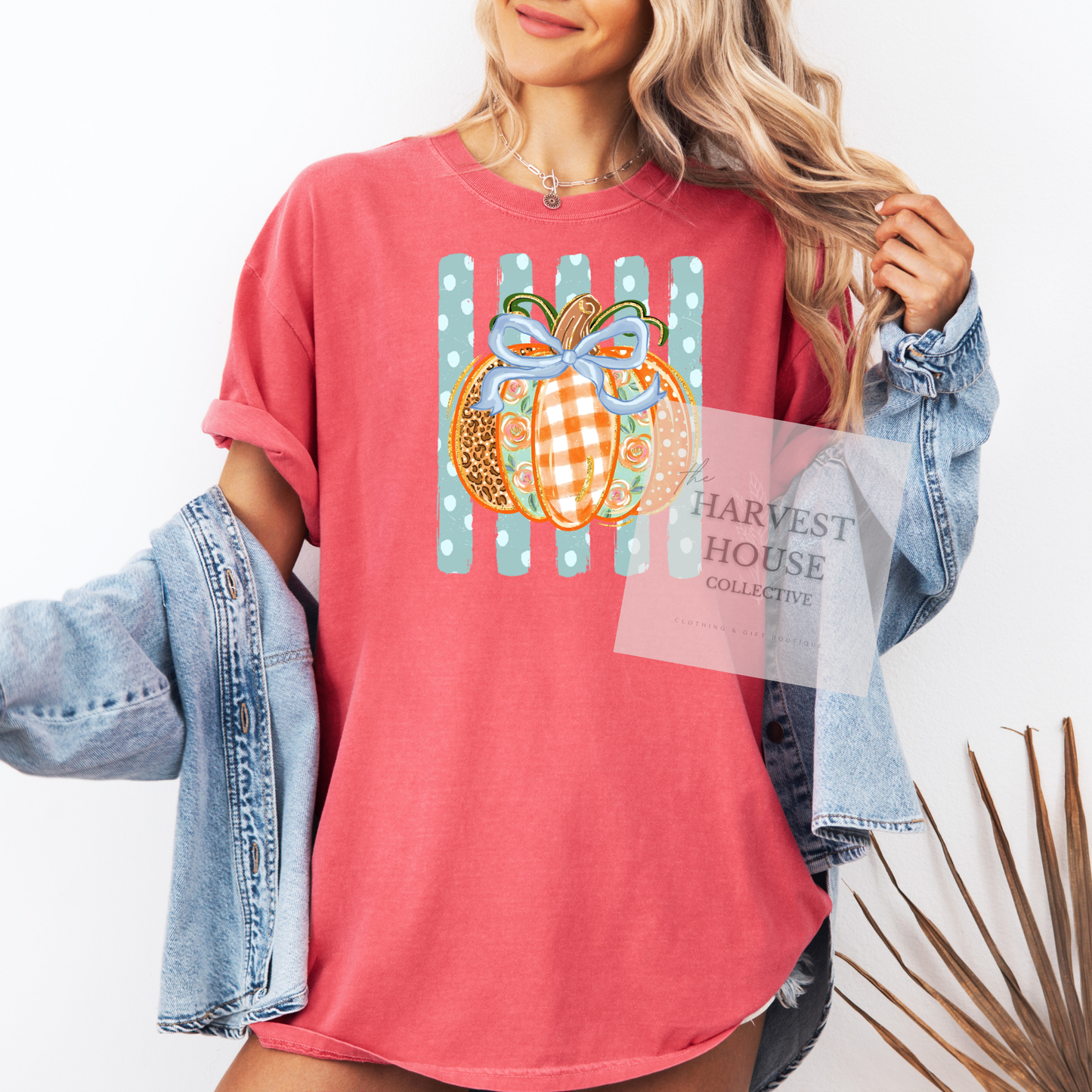 Polka Dot Pumpkin Tee