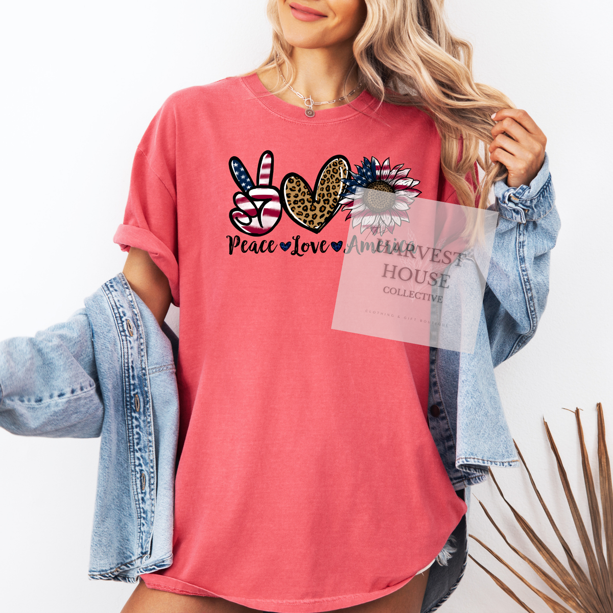 Peace Love America Shirt