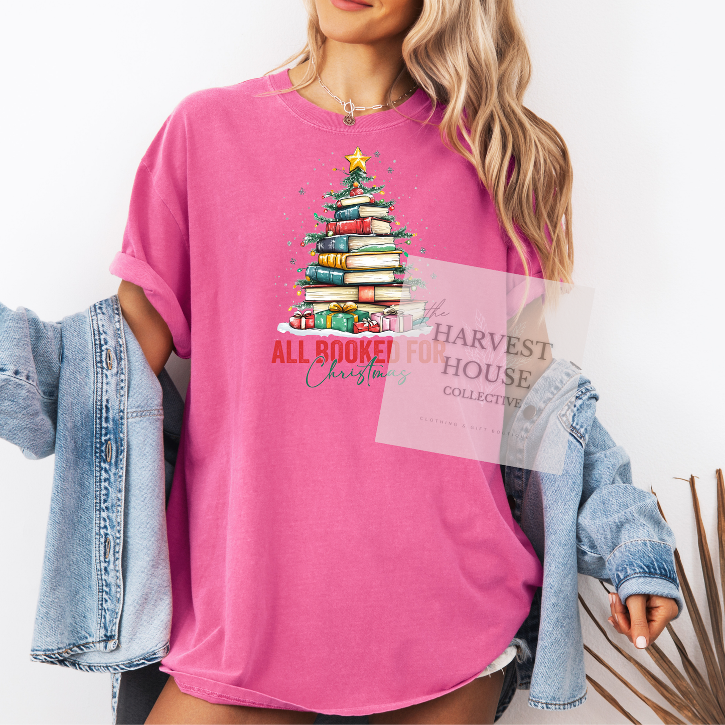 All Booked For Christmas Shirt