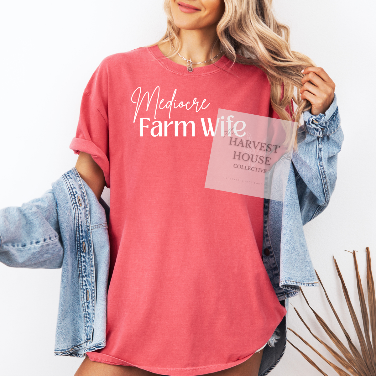 Mediocre Farm Wife Tee