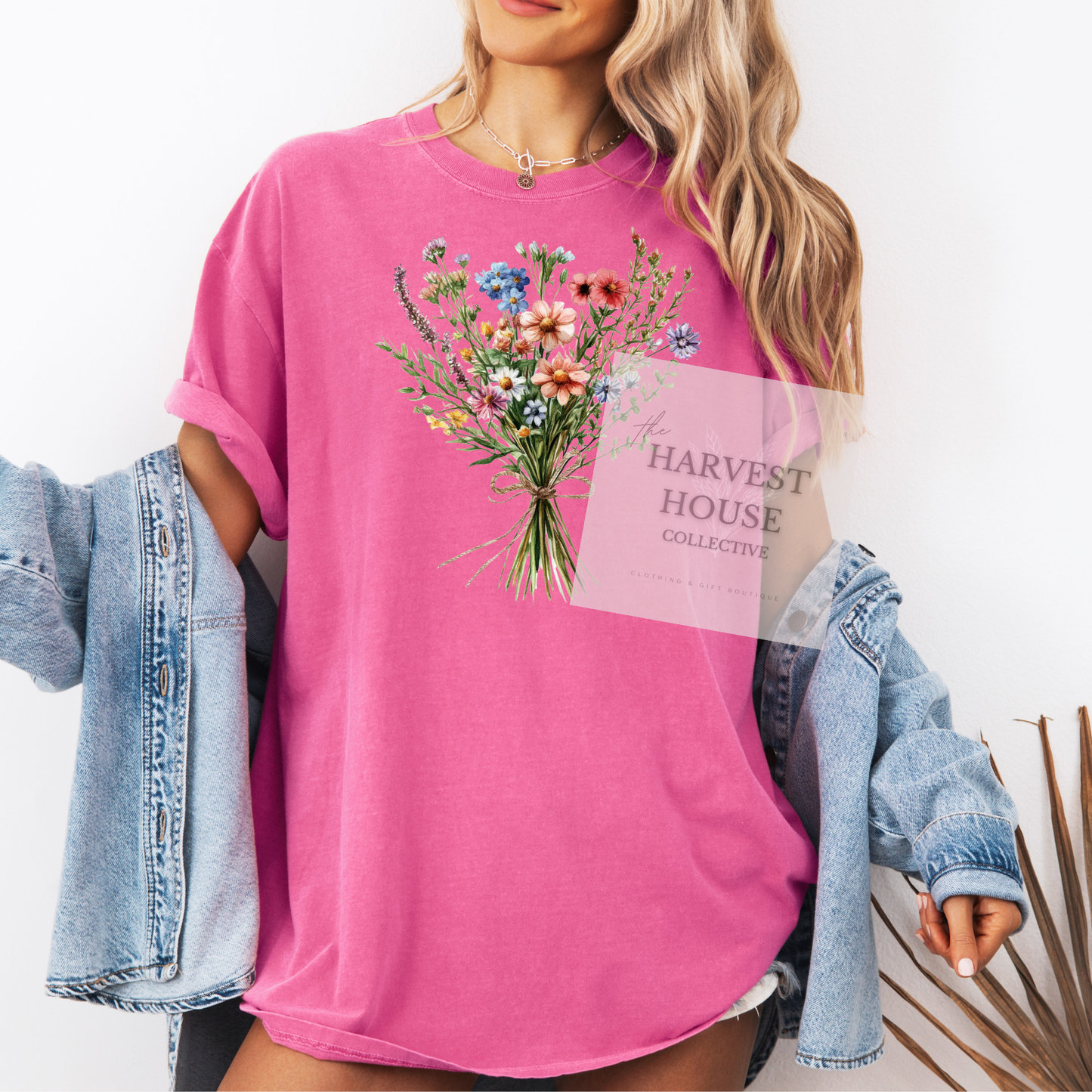 Floral Bouquet Comfort Color Tee