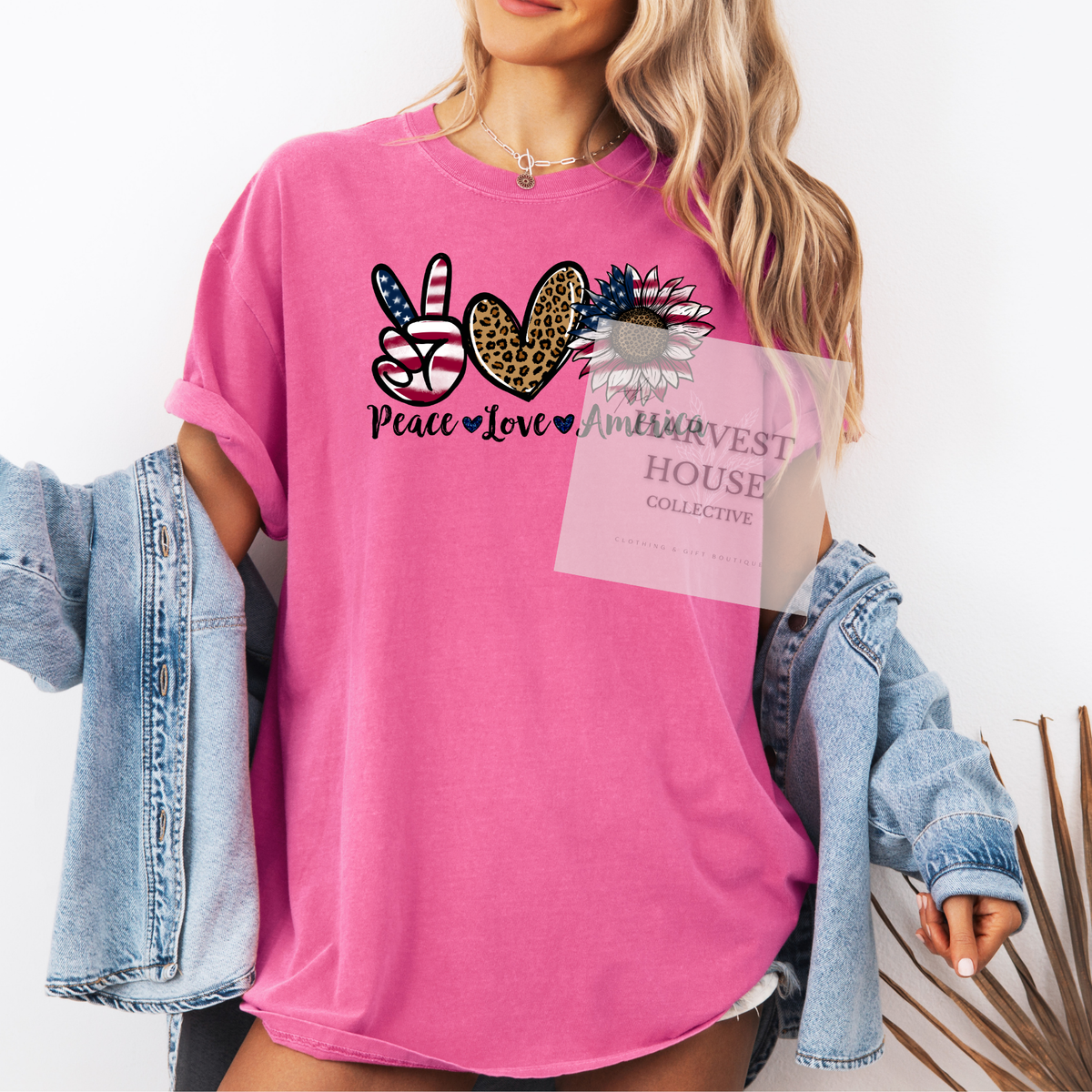 Peace Love America Shirt