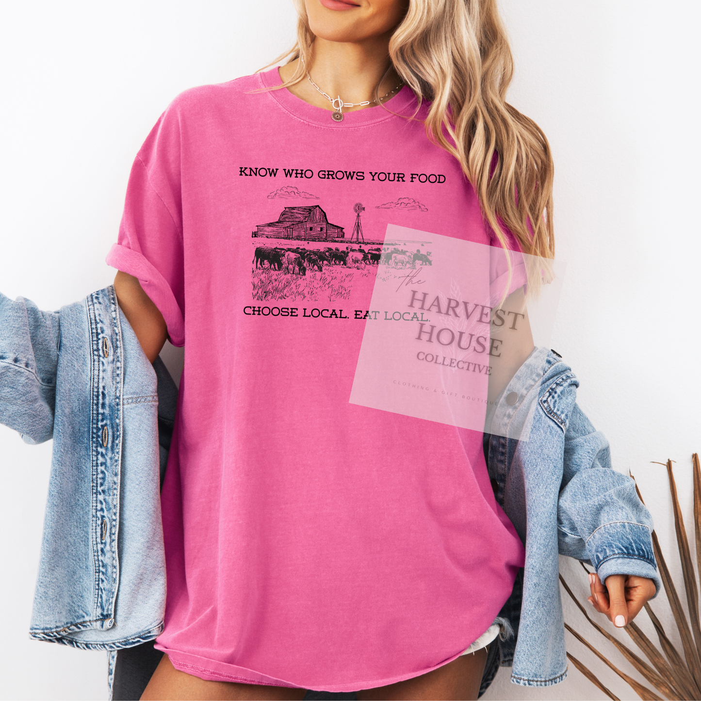 Know Who Grows Your Food Comfort Color Tee