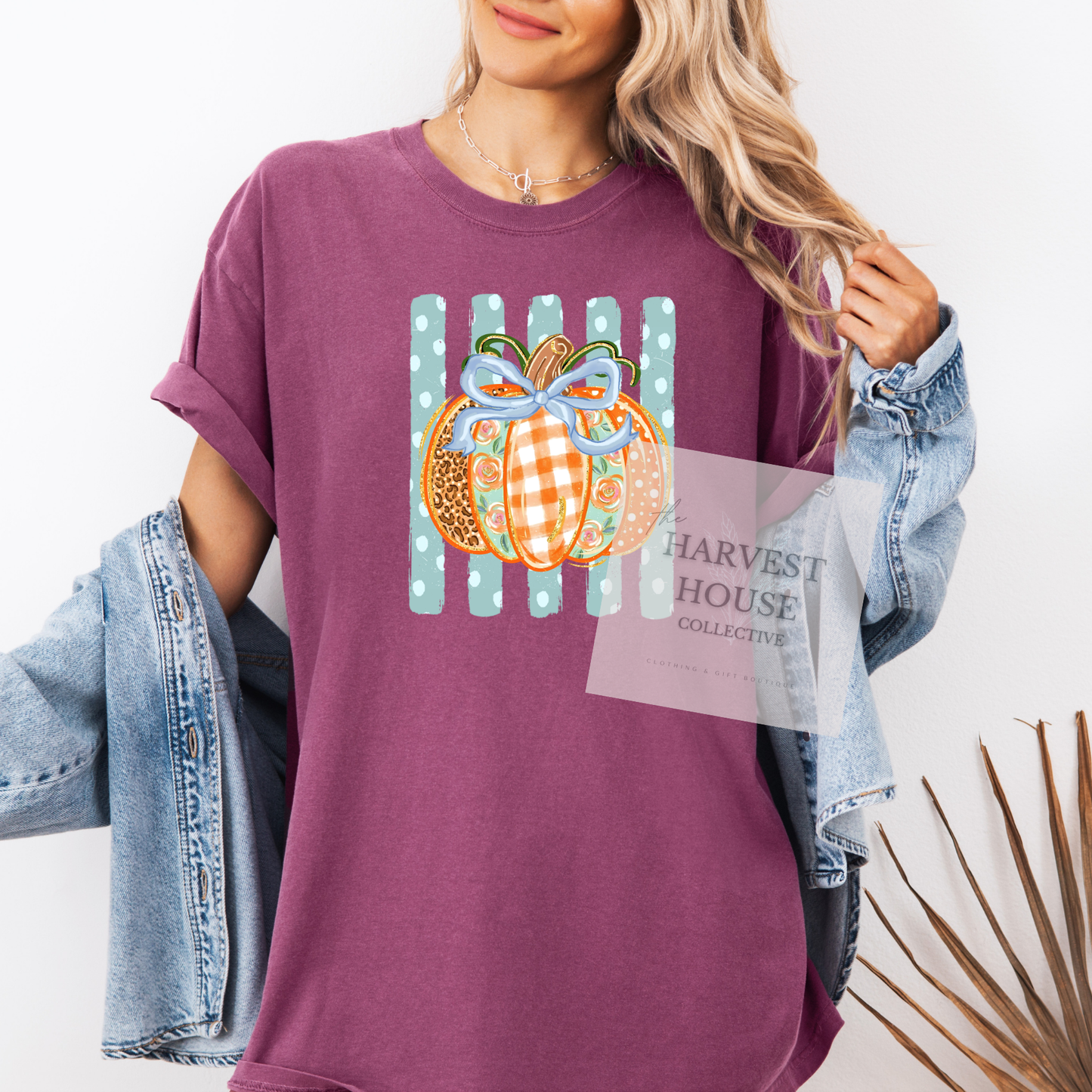 Polka Dot Pumpkin Tee