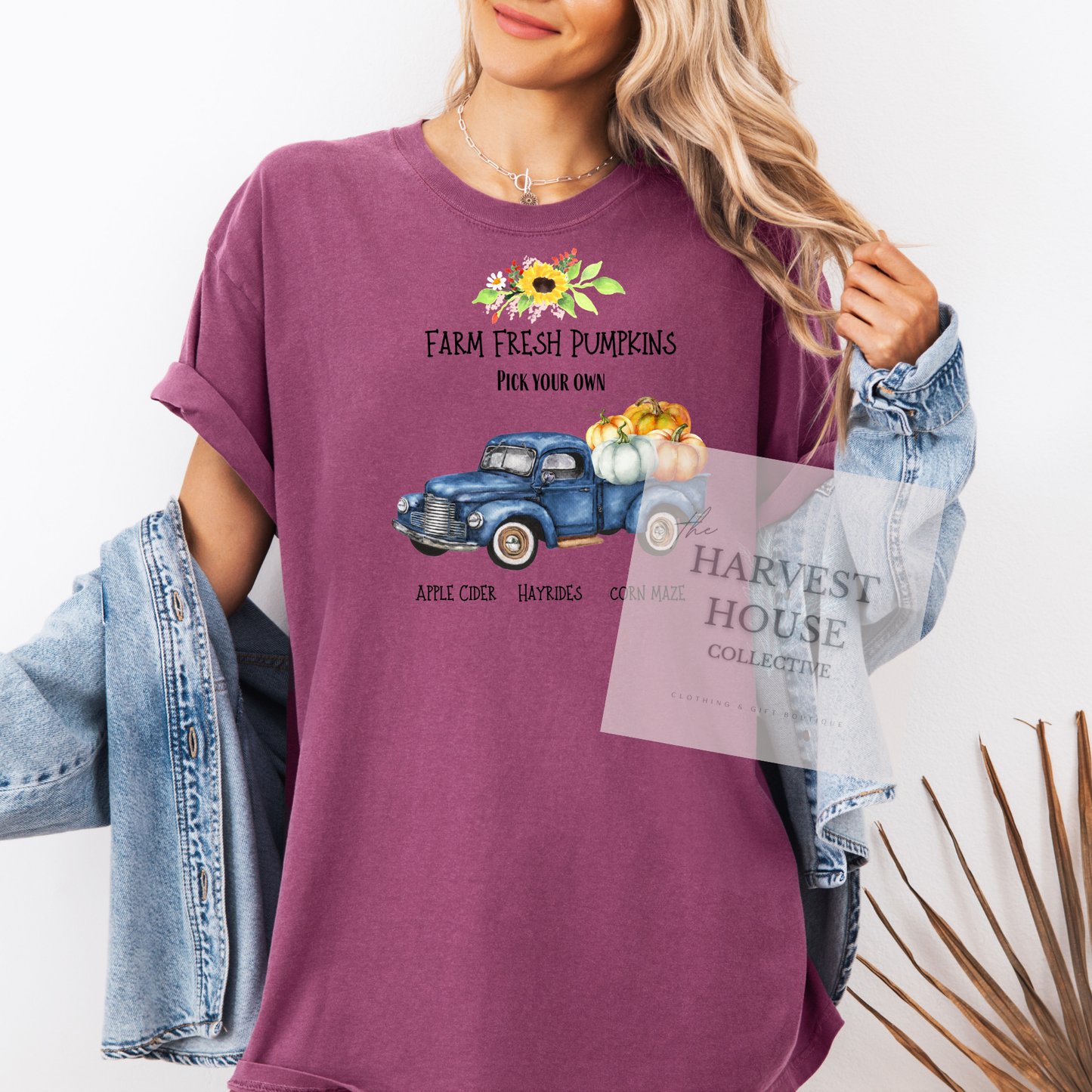 Farm Fresh Pumpkins Crewneck