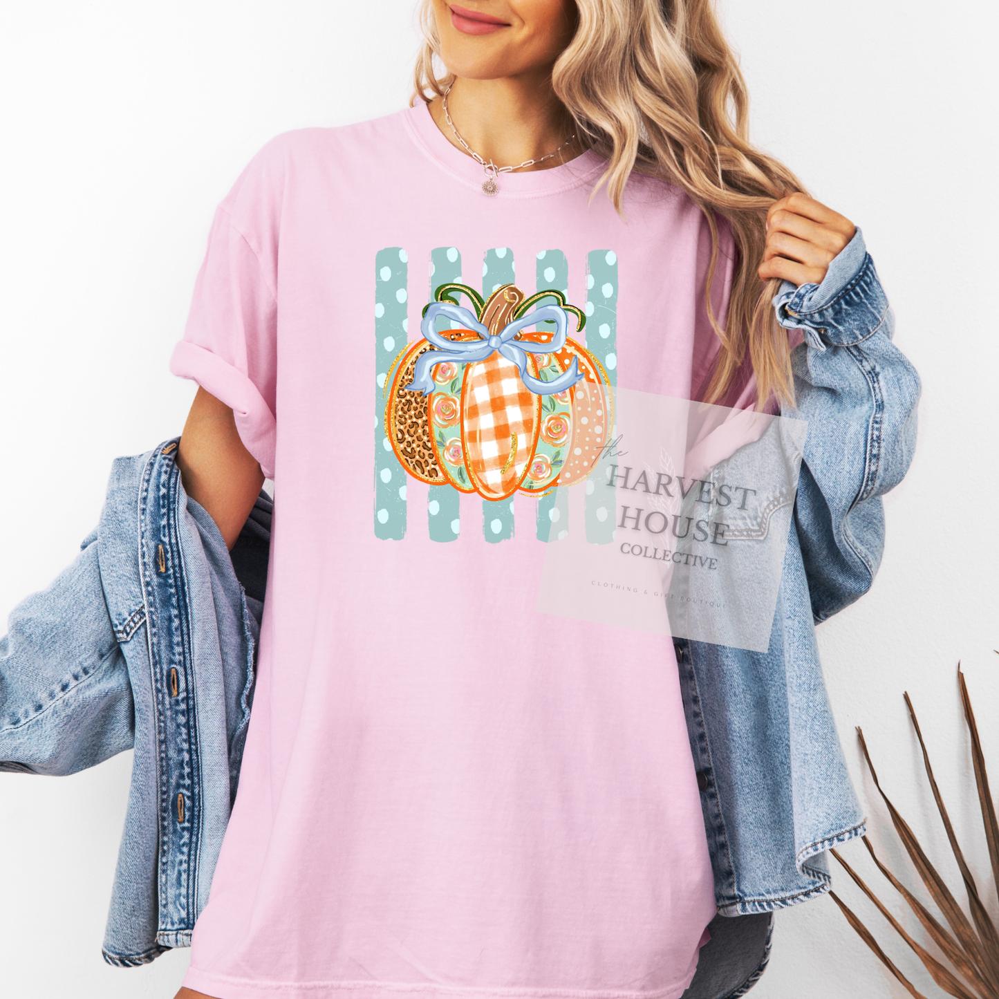 Polka Dot Pumpkin Tee