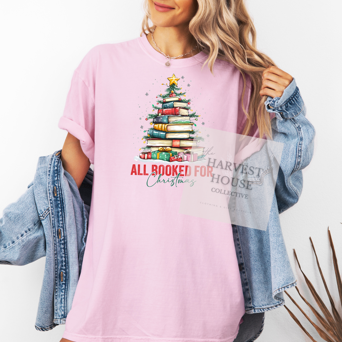 All Booked For Christmas Shirt