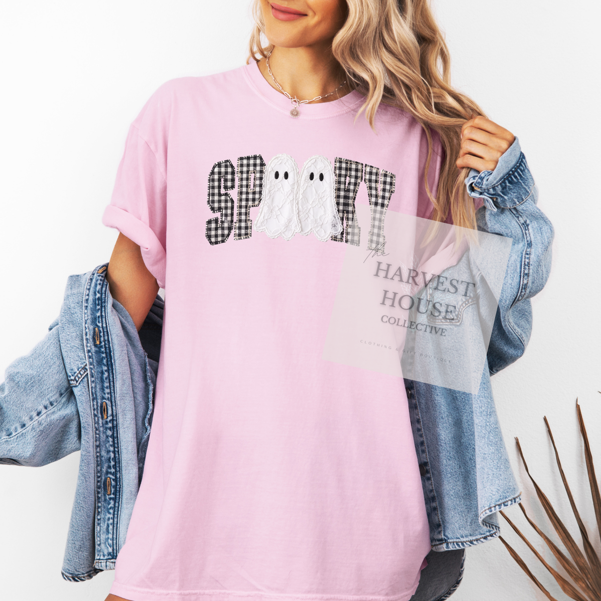 Faux Lace Spooky Shirt