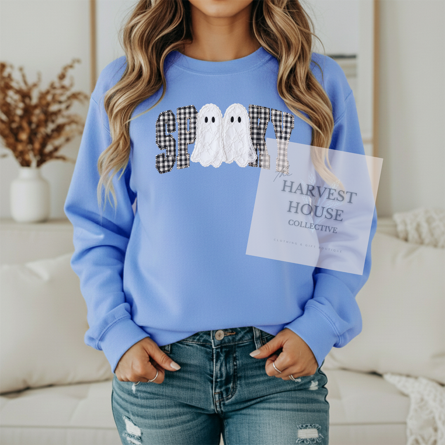 Faux Lace Spooky Shirt