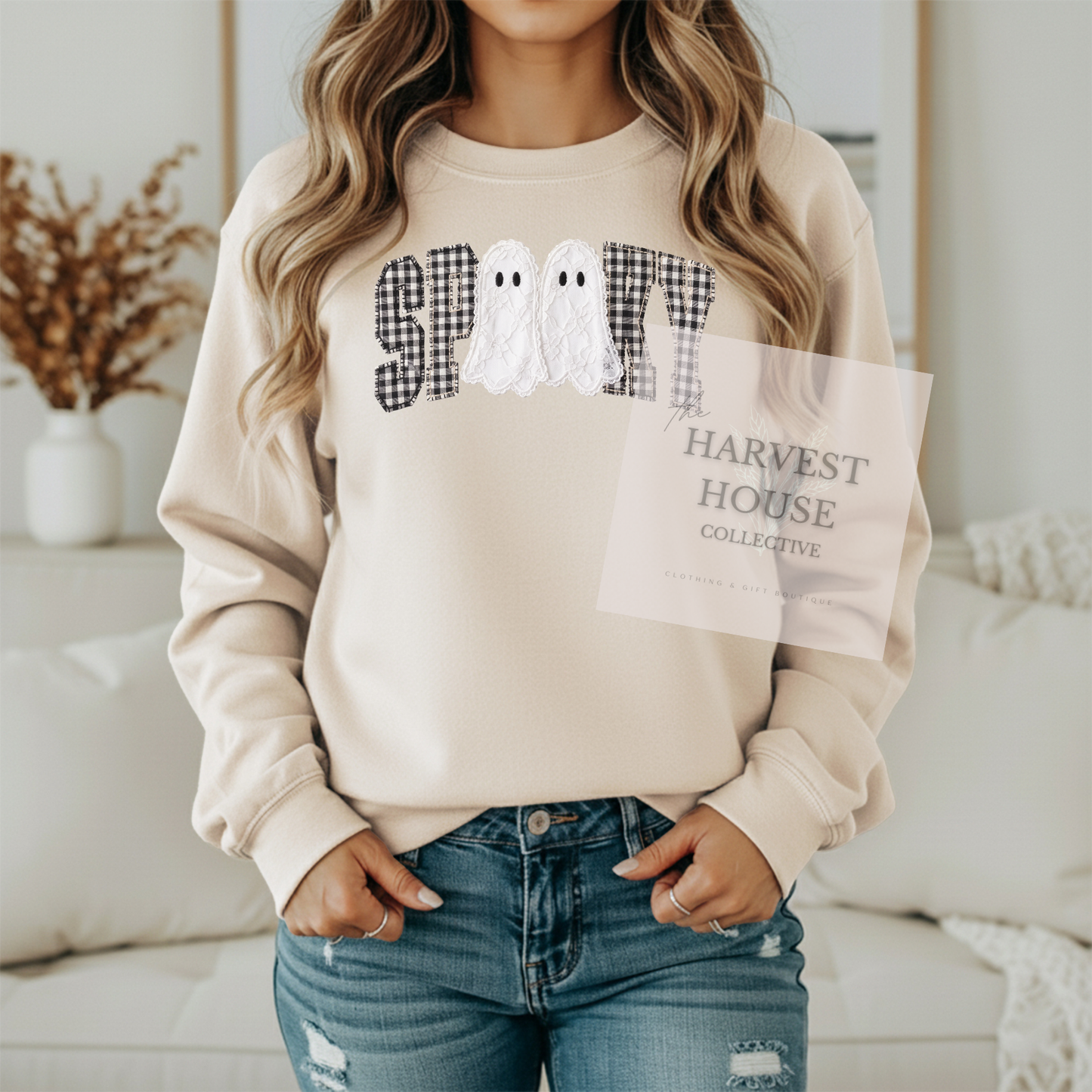 Faux Lace Spooky Shirt