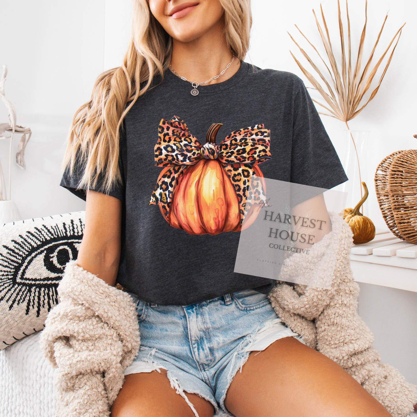 Leopard Pumpkin Tee