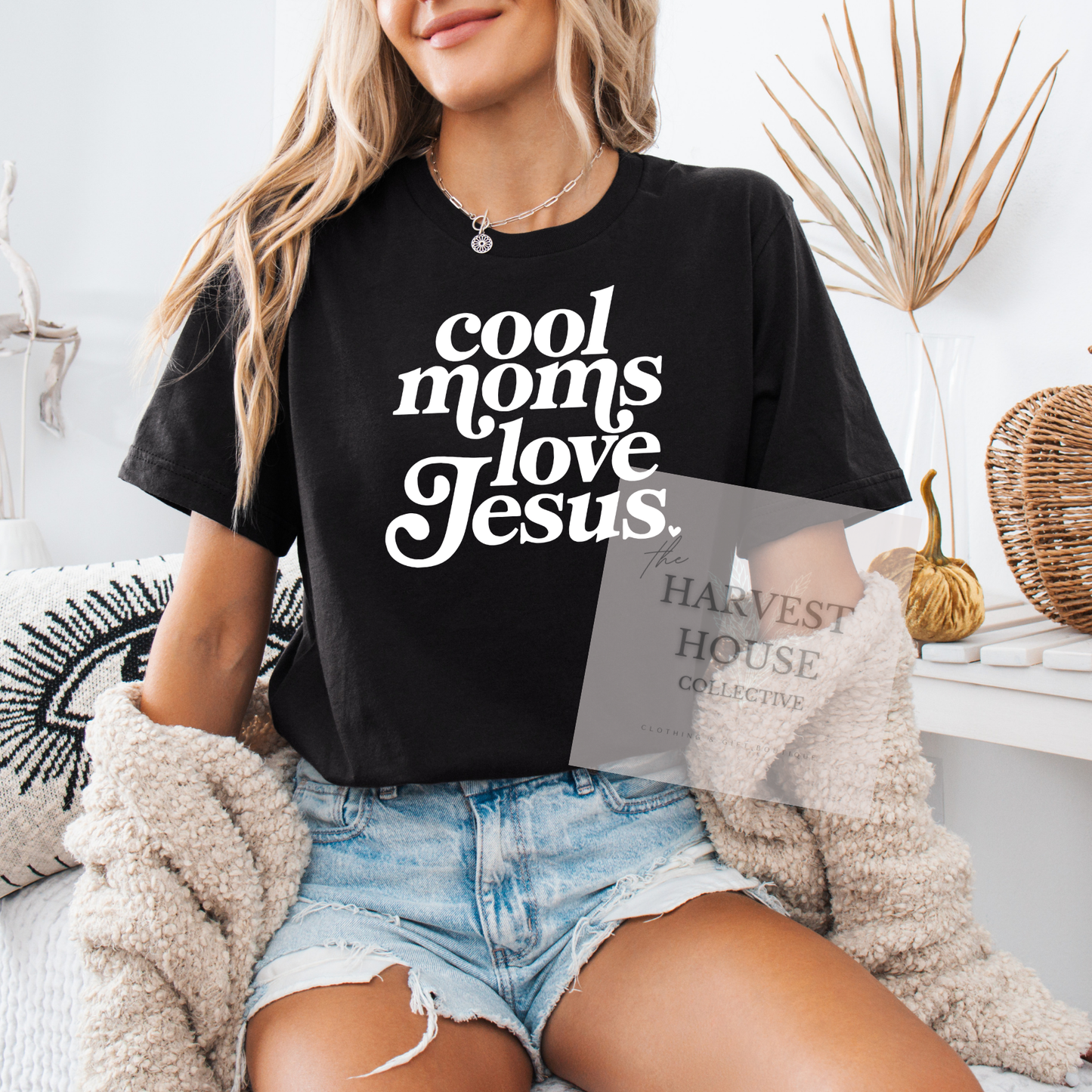 Cool Moms Love Jesus Tee
