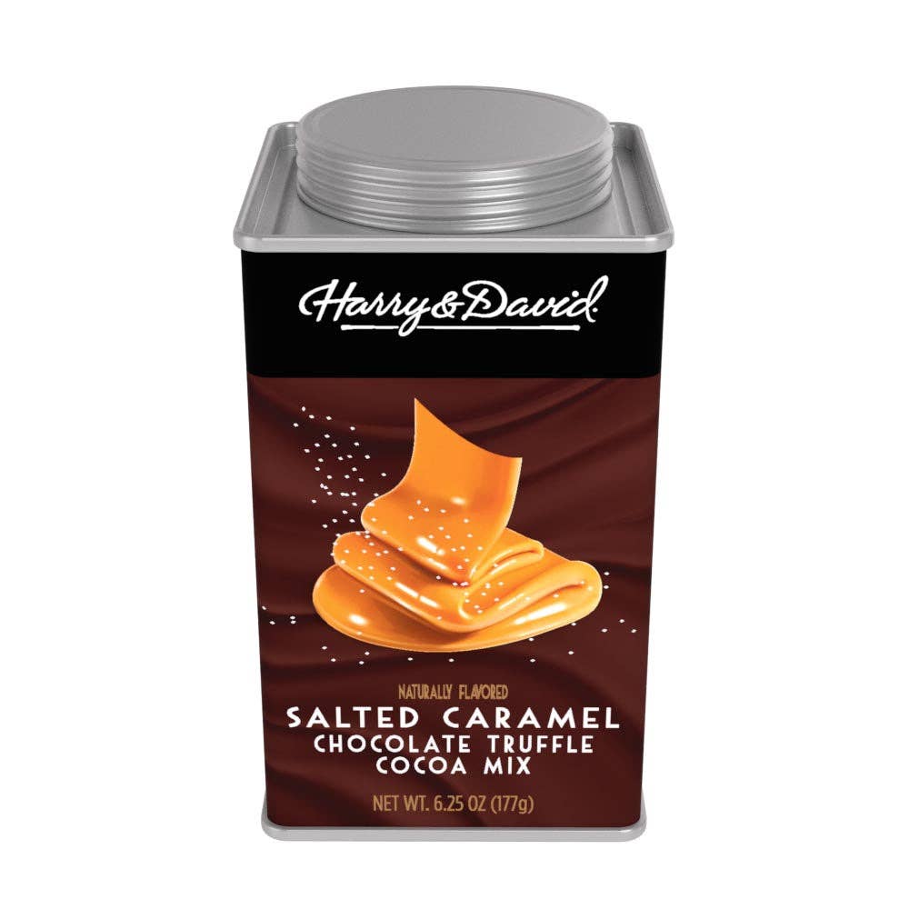 H&D® Truffle Cocoa - Salted Caramel Chocolate (6.25oz Tins)