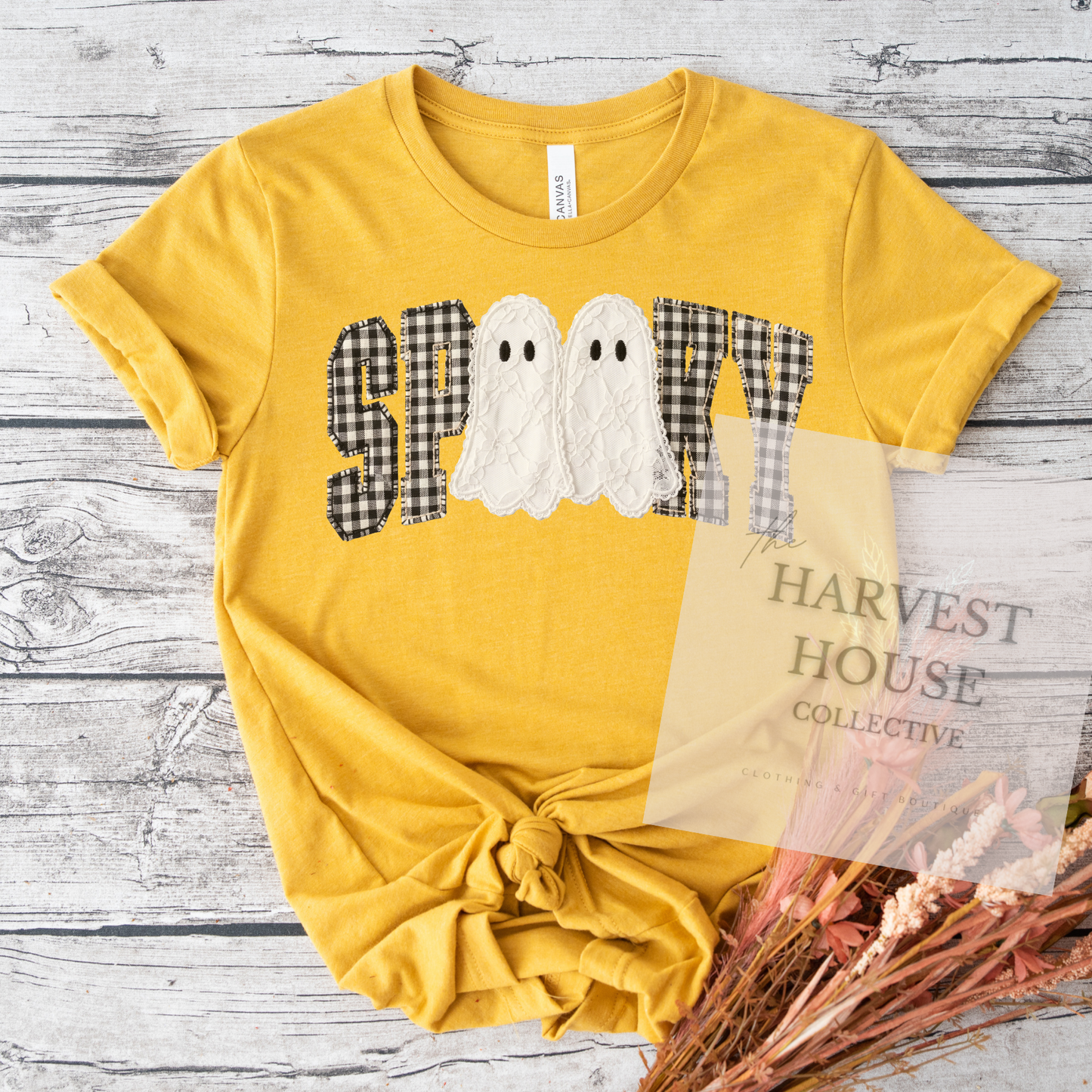 Faux Lace Spooky Shirt