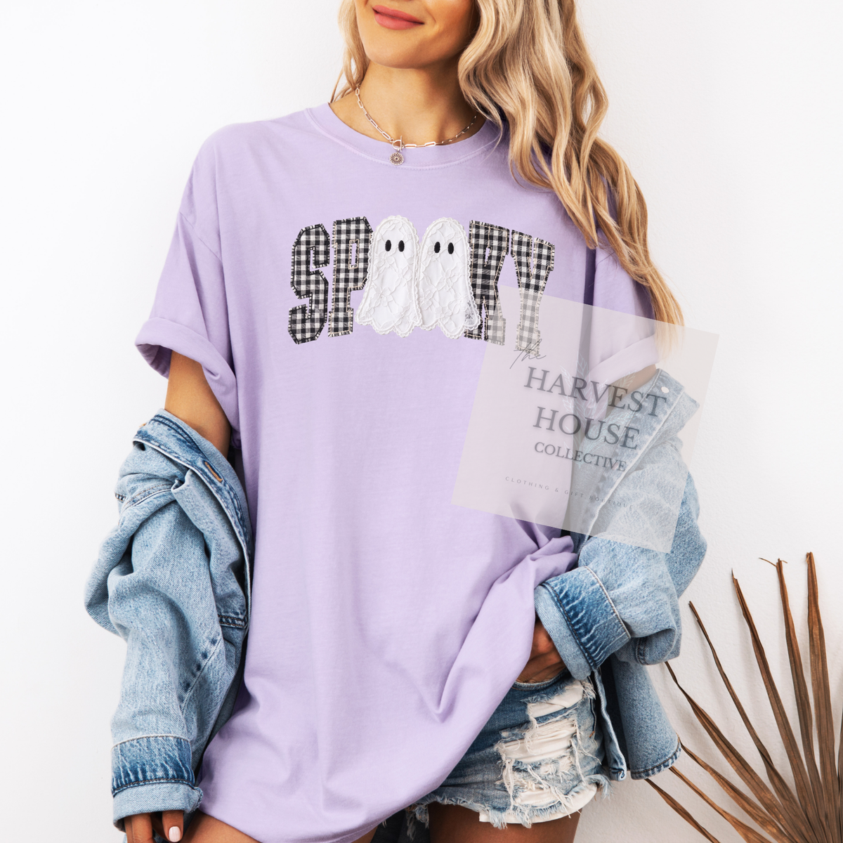 Faux Lace Spooky Shirt