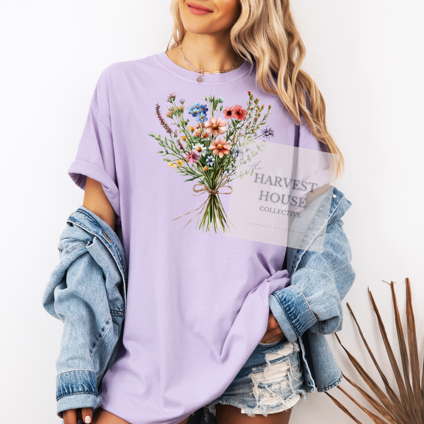 Floral Bouquet Comfort Color Tee