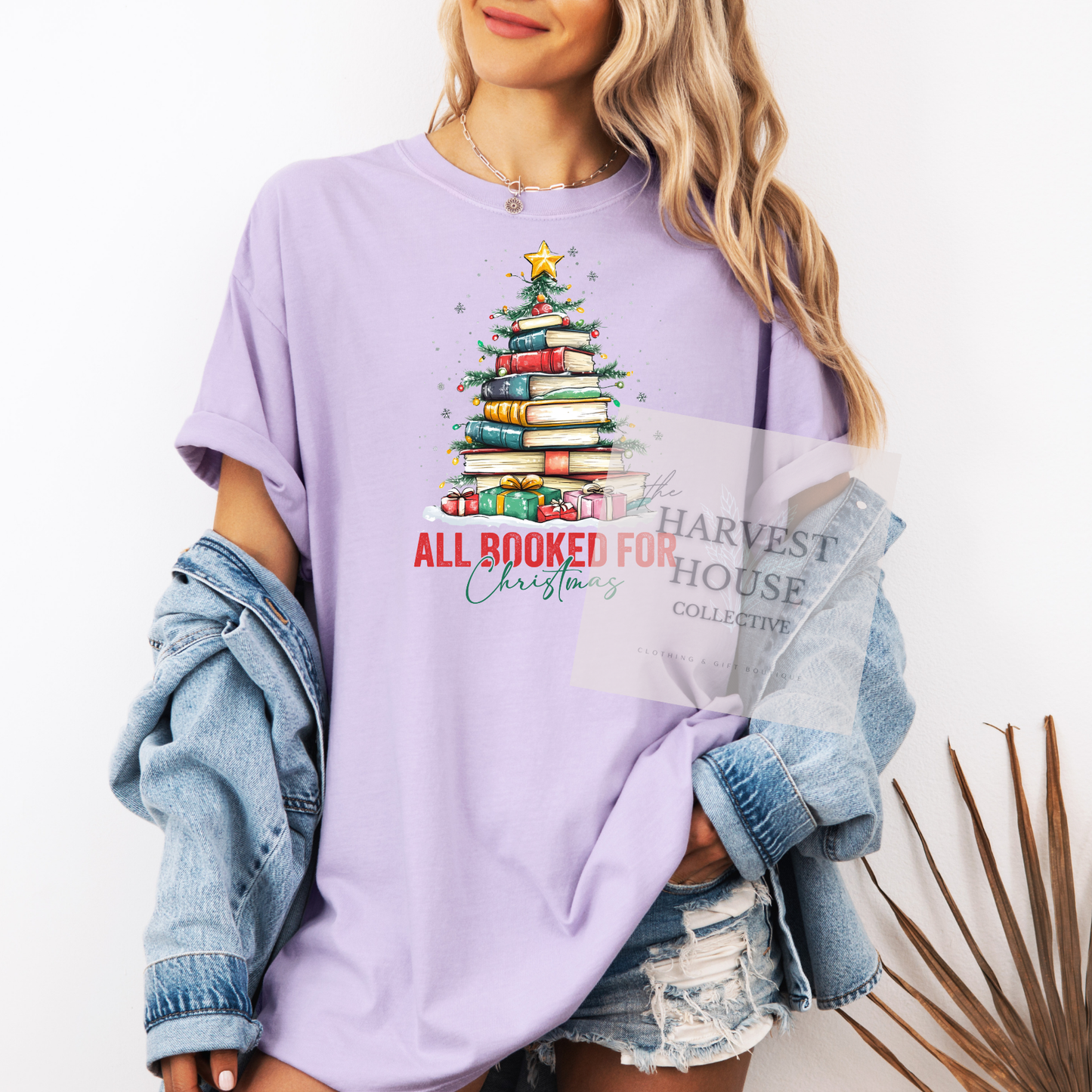 All Booked For Christmas Shirt