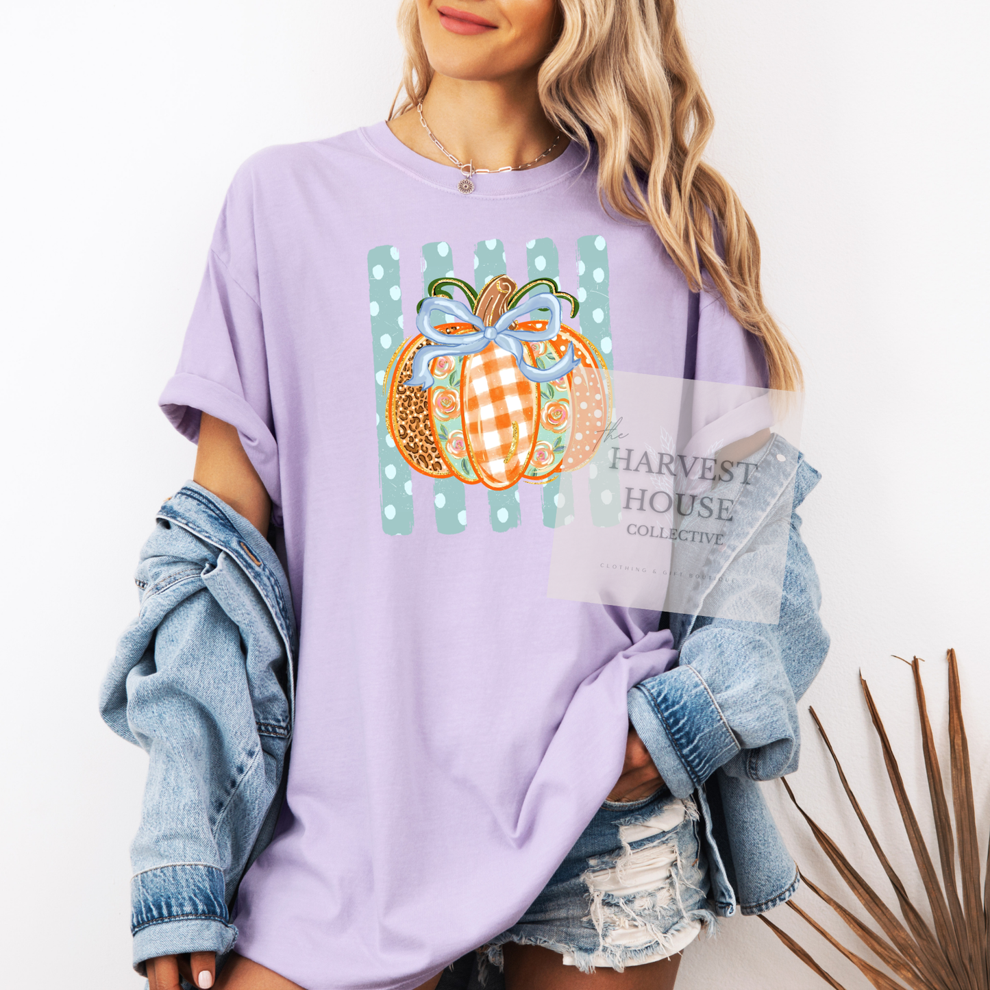 Polka Dot Pumpkin Tee