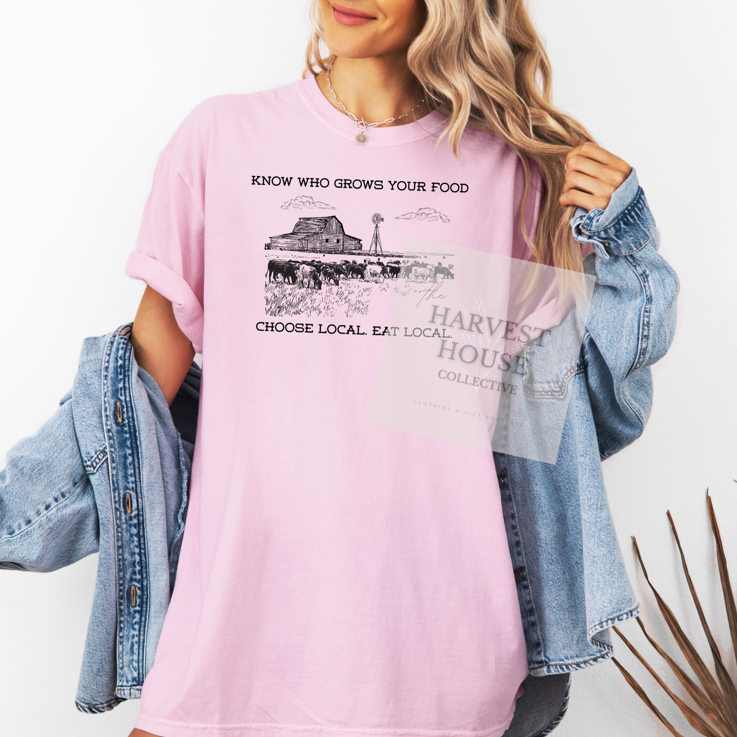 Know Who Grows Your Food Comfort Color Tee