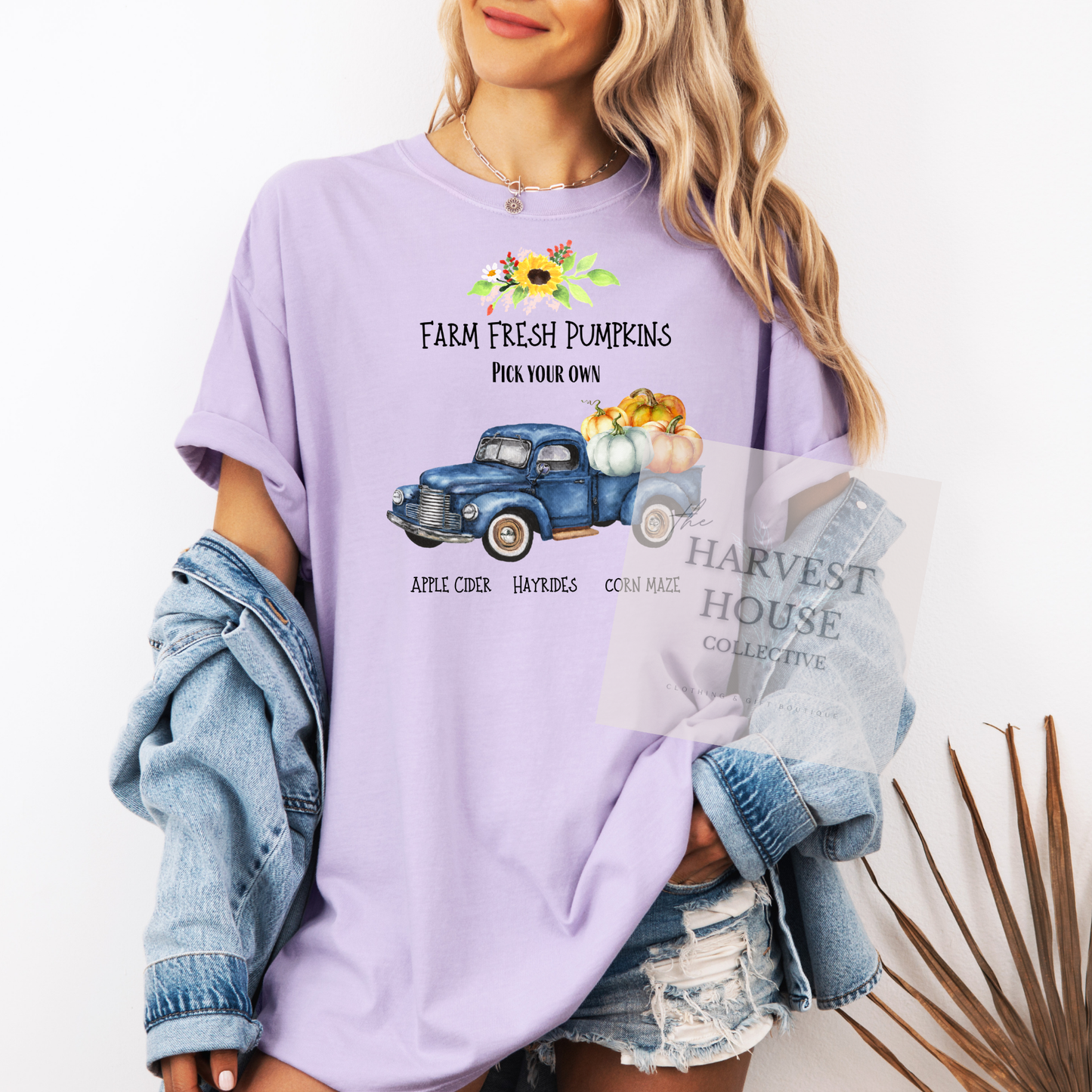 Farm Fresh Pumpkins Crewneck