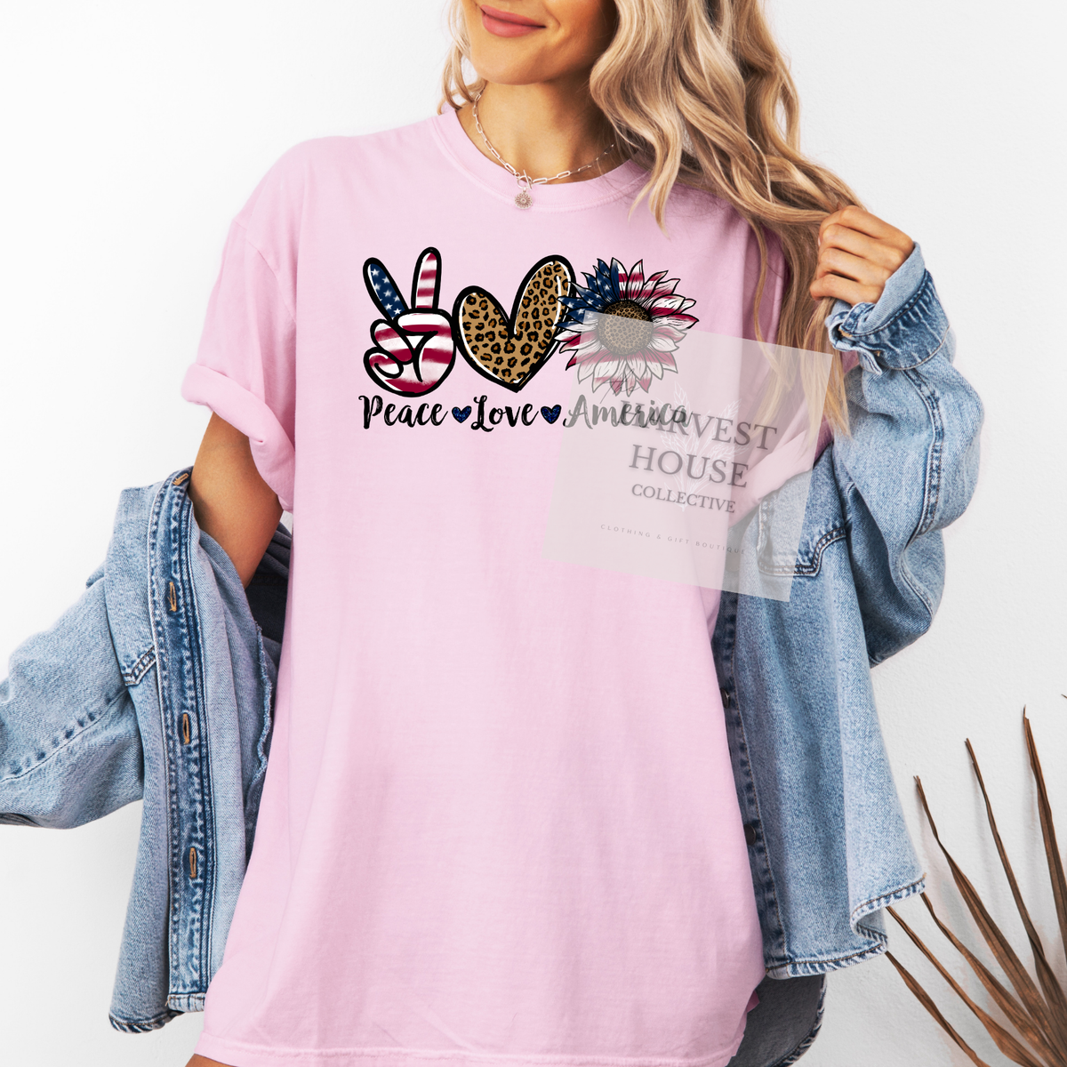 Peace Love America Shirt
