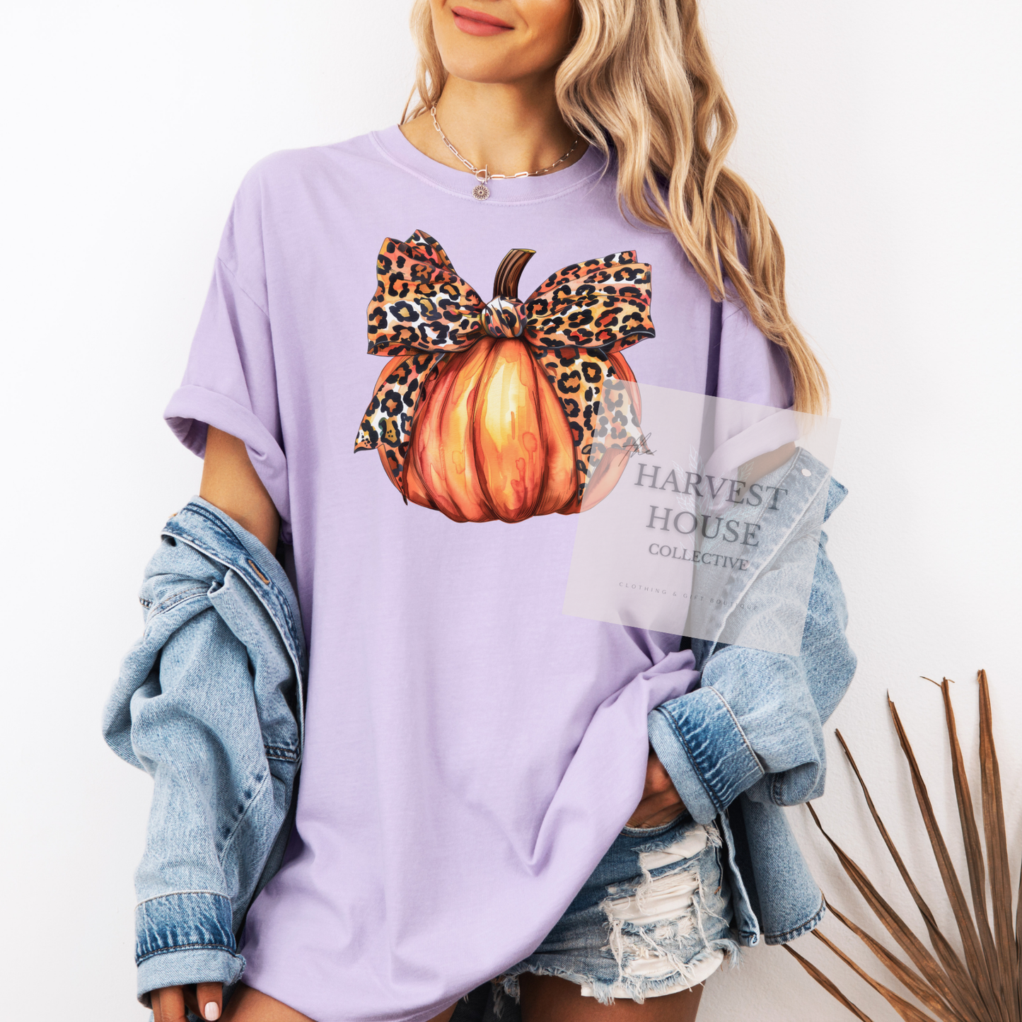 Leopard Pumpkin Shirt