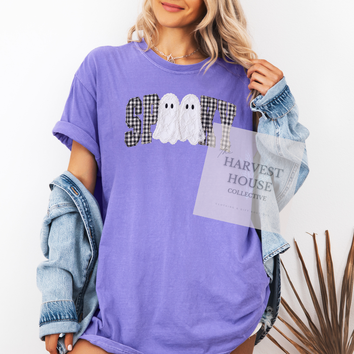Faux Lace Spooky Shirt