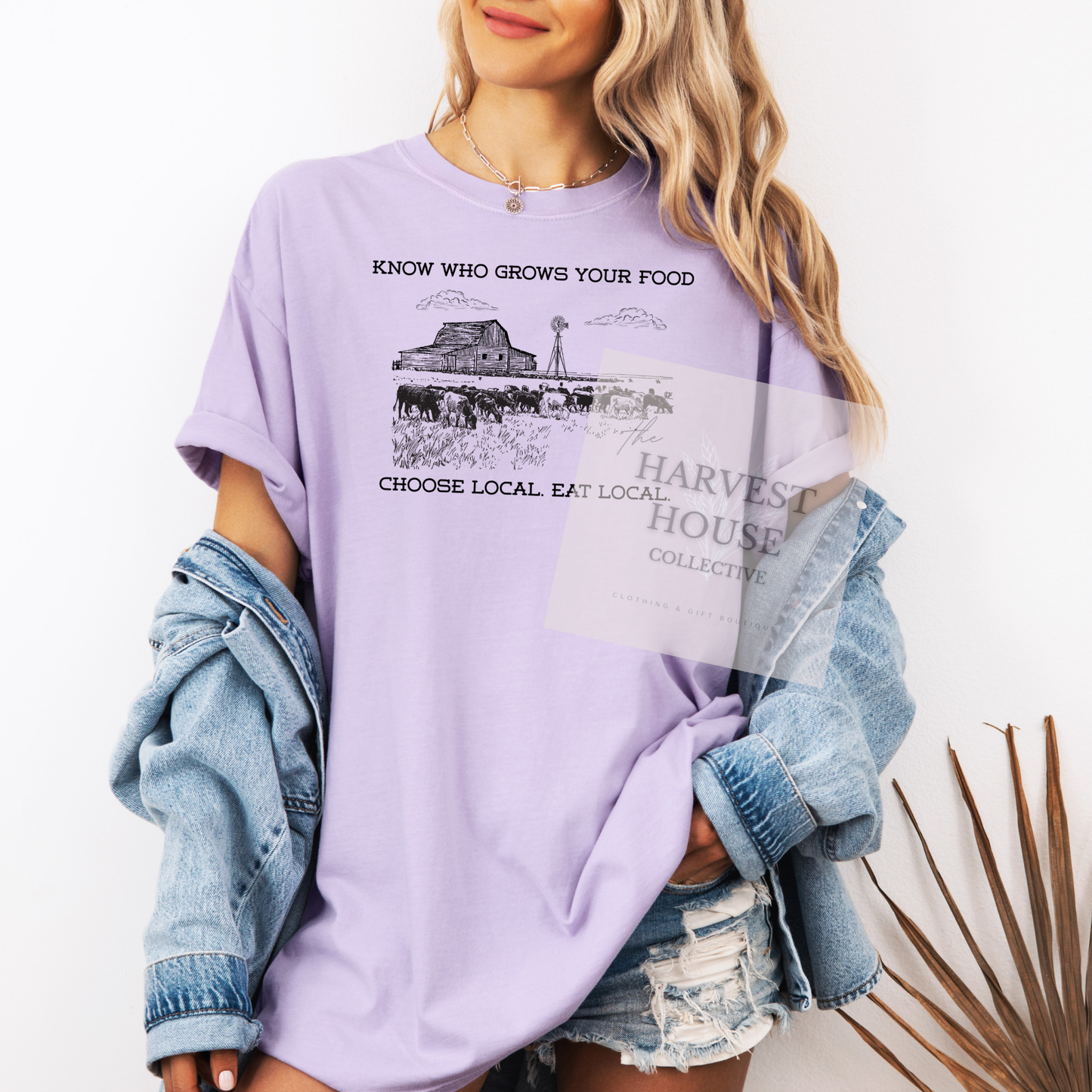 Know Who Grows Your Food Comfort Color Tee