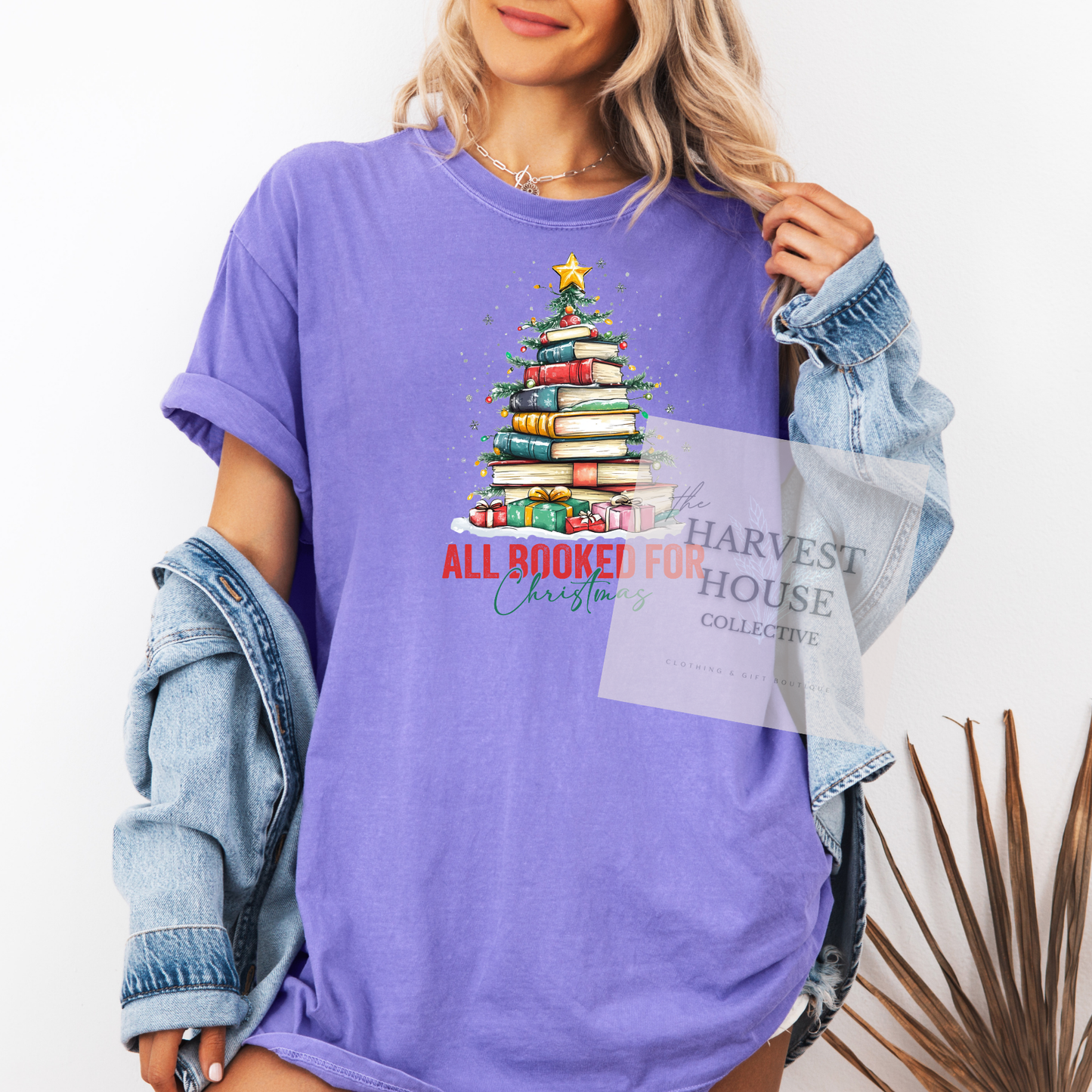 All Booked For Christmas Shirt
