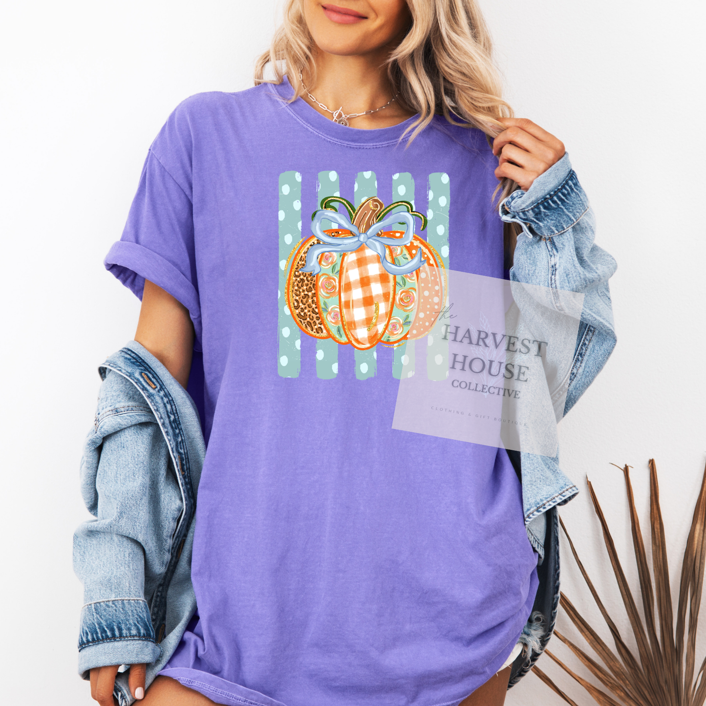 Polka Dot Pumpkin Tee
