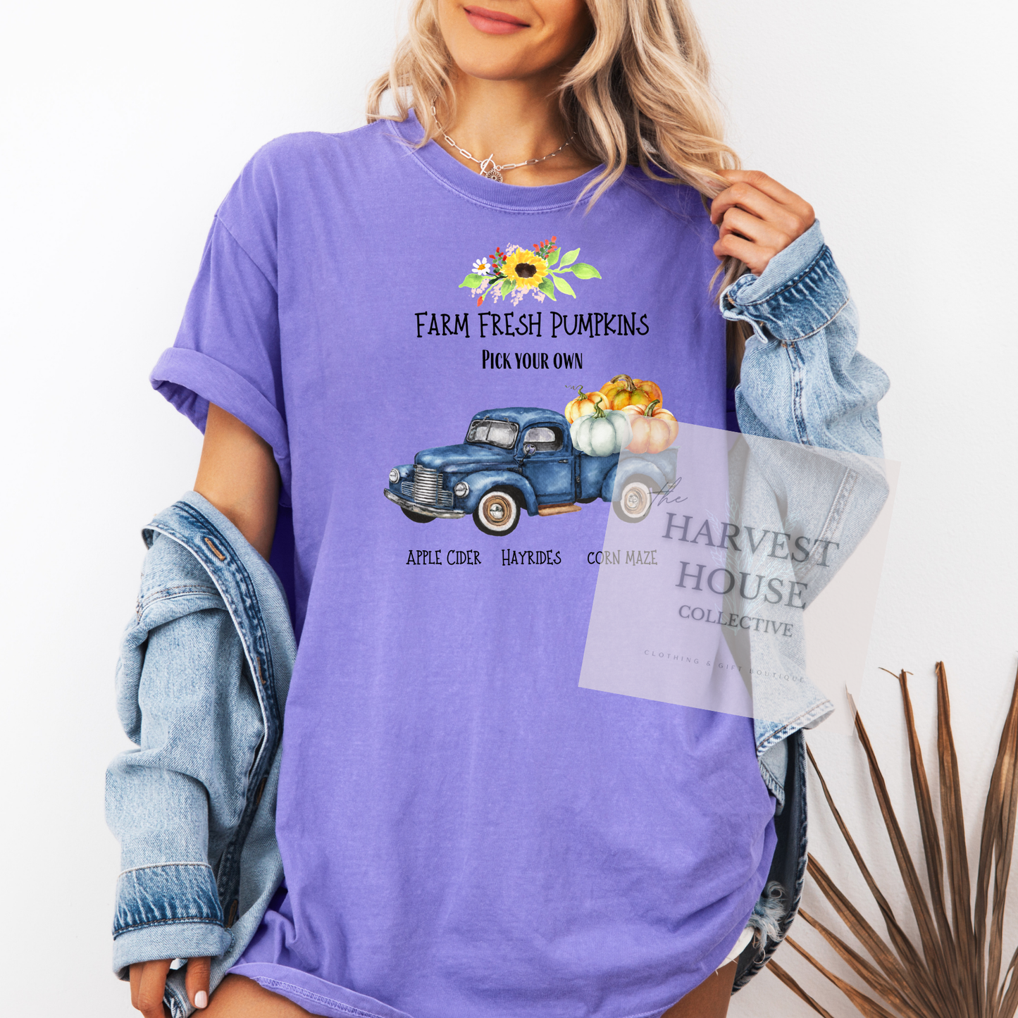 Farm Fresh Pumpkins Crewneck
