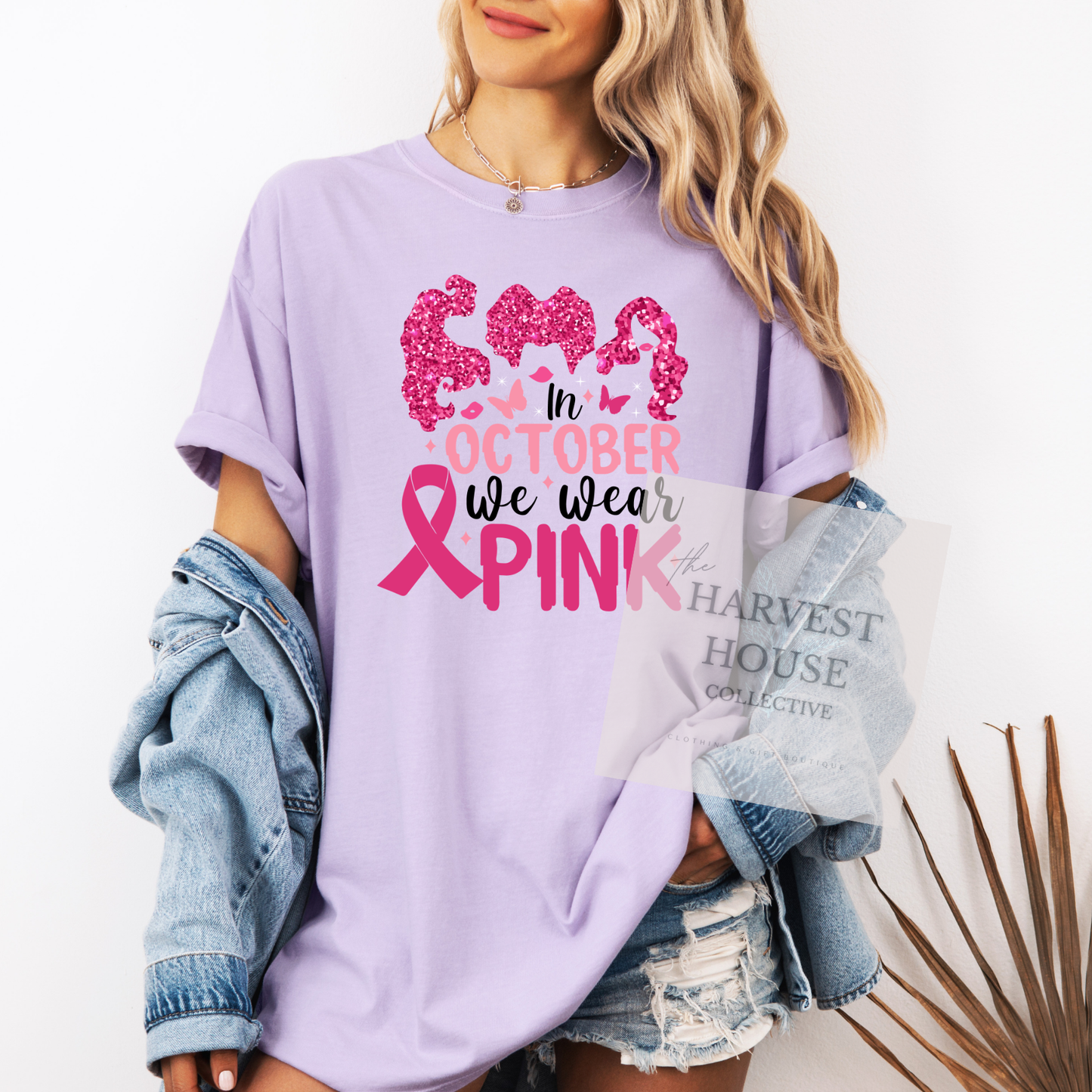 We Wear Pink Comfort Color Tee