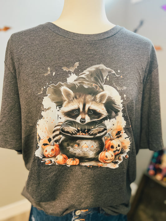 Spooky Raccoon Tee