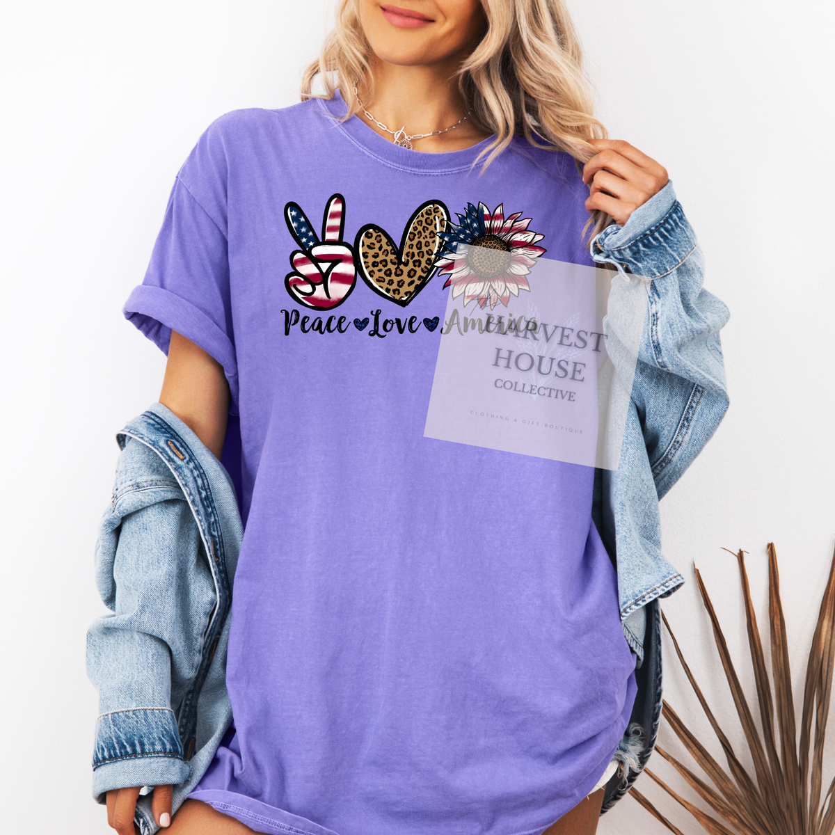 Peace Love America Shirt