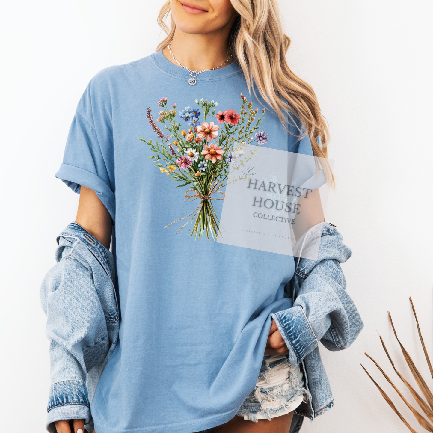 Floral Bouquet Comfort Color Tee