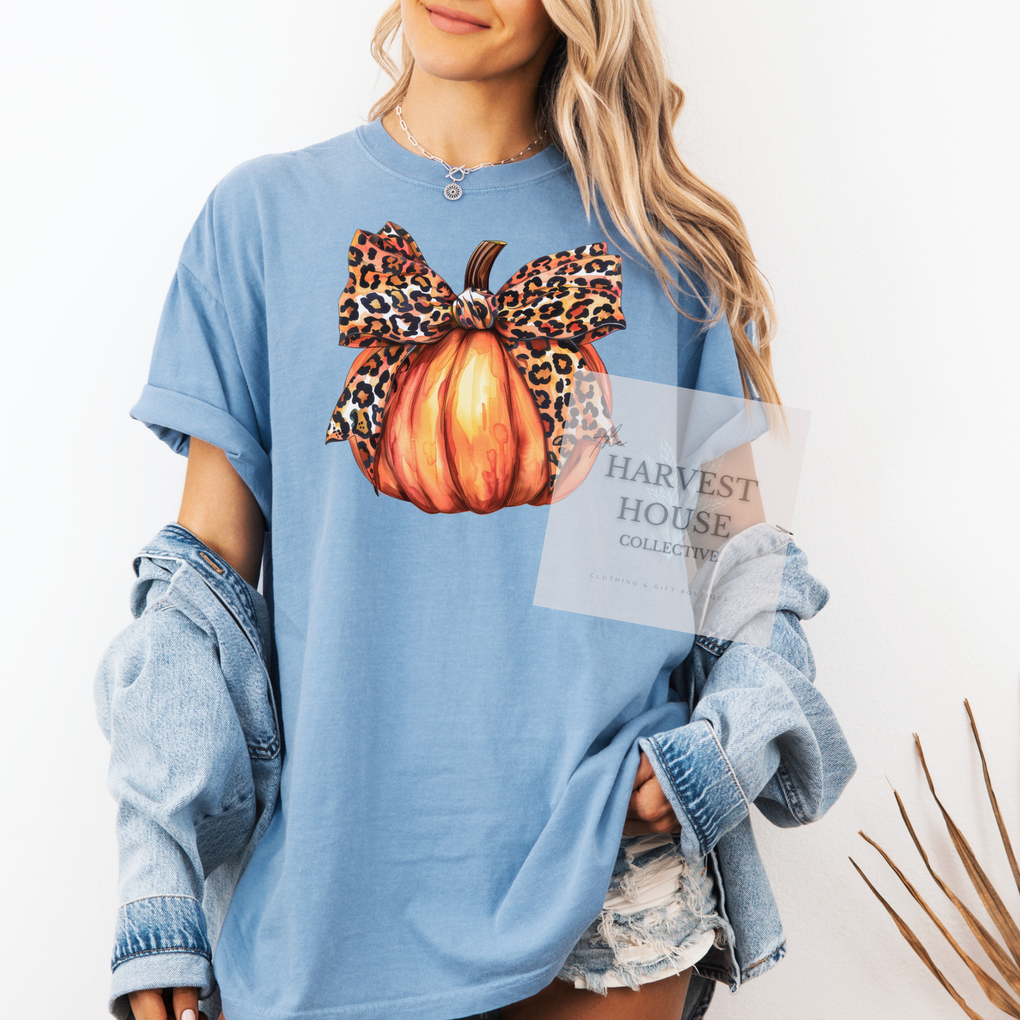 Leopard Pumpkin Shirt