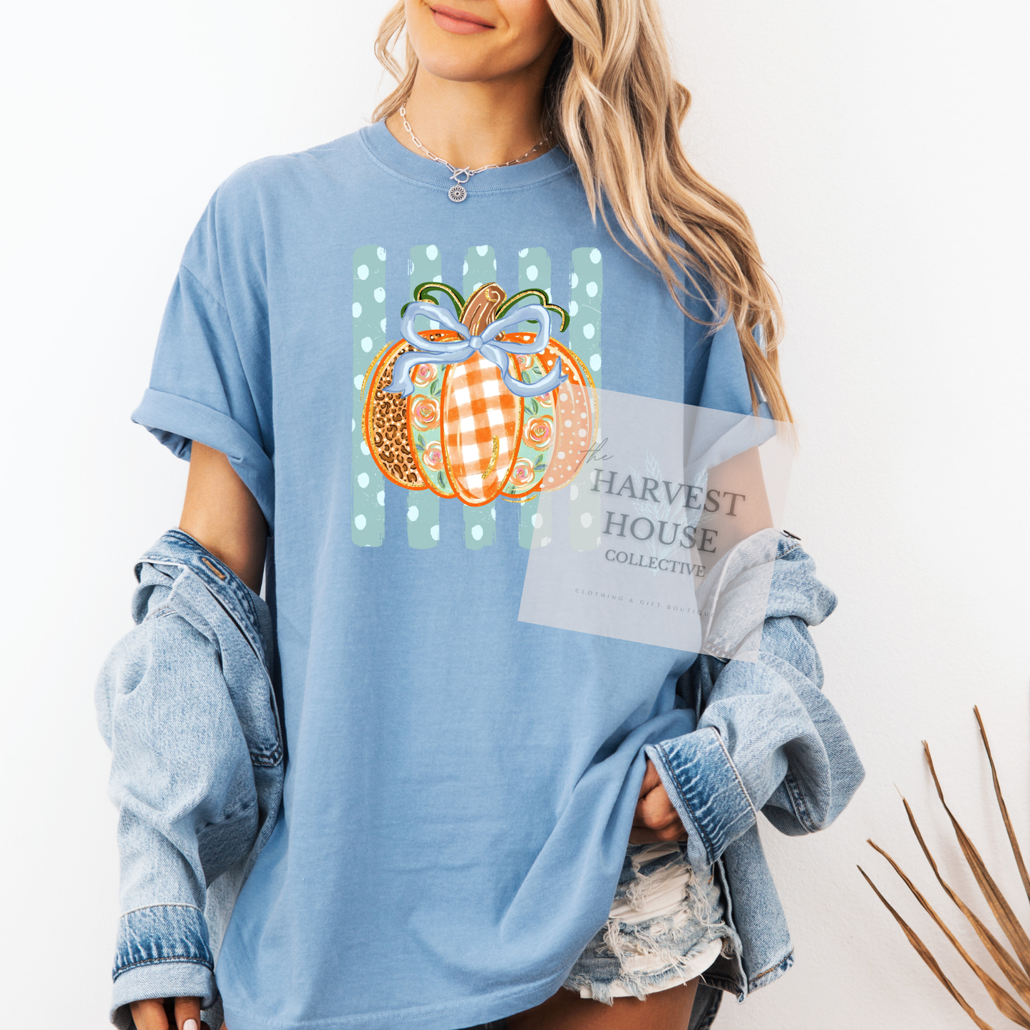 Polka Dot Pumpkin Tee