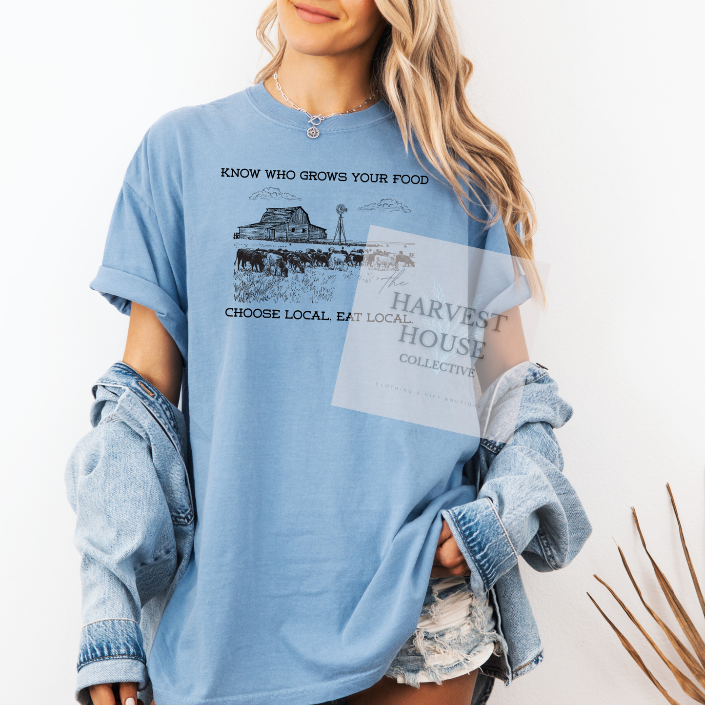 Know Who Grows Your Food Comfort Color Tee